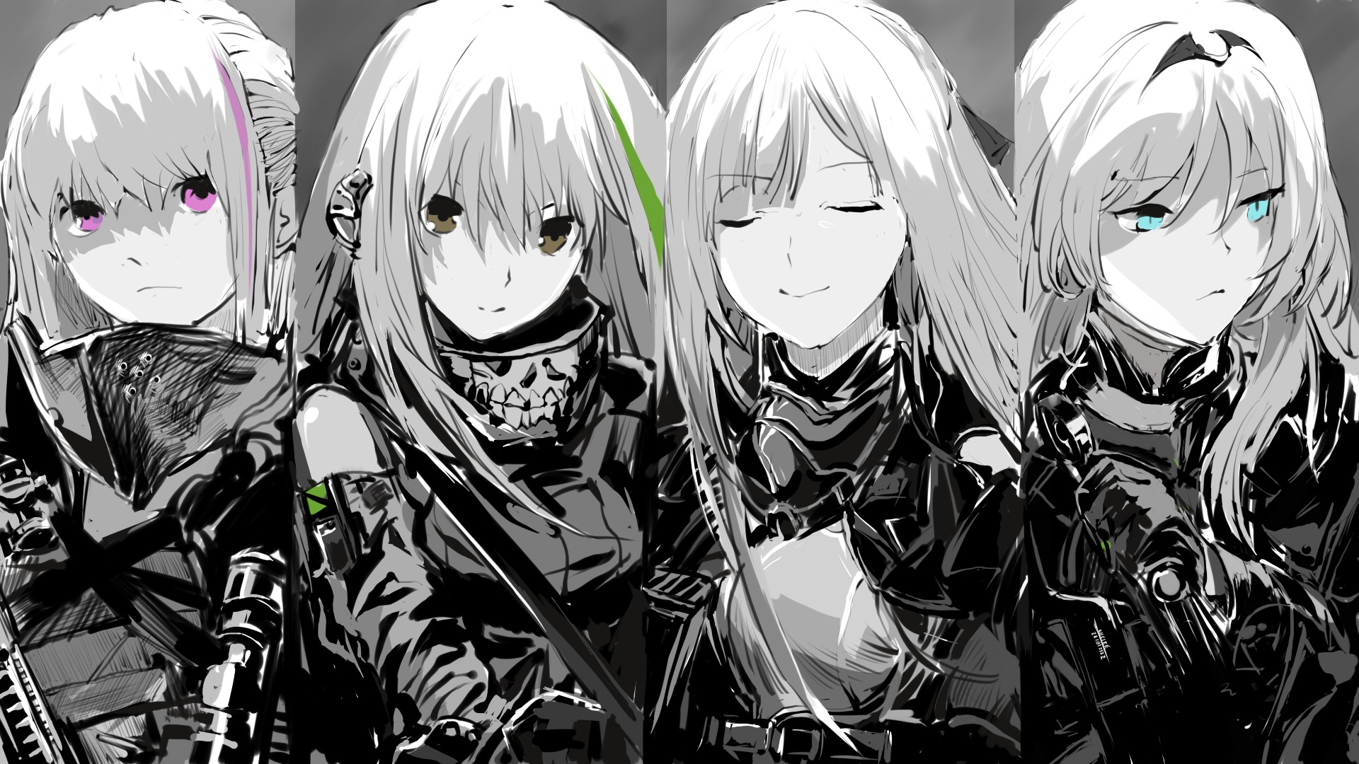 Girls Frontline Tactical Squad Portrait HD Wallpaper