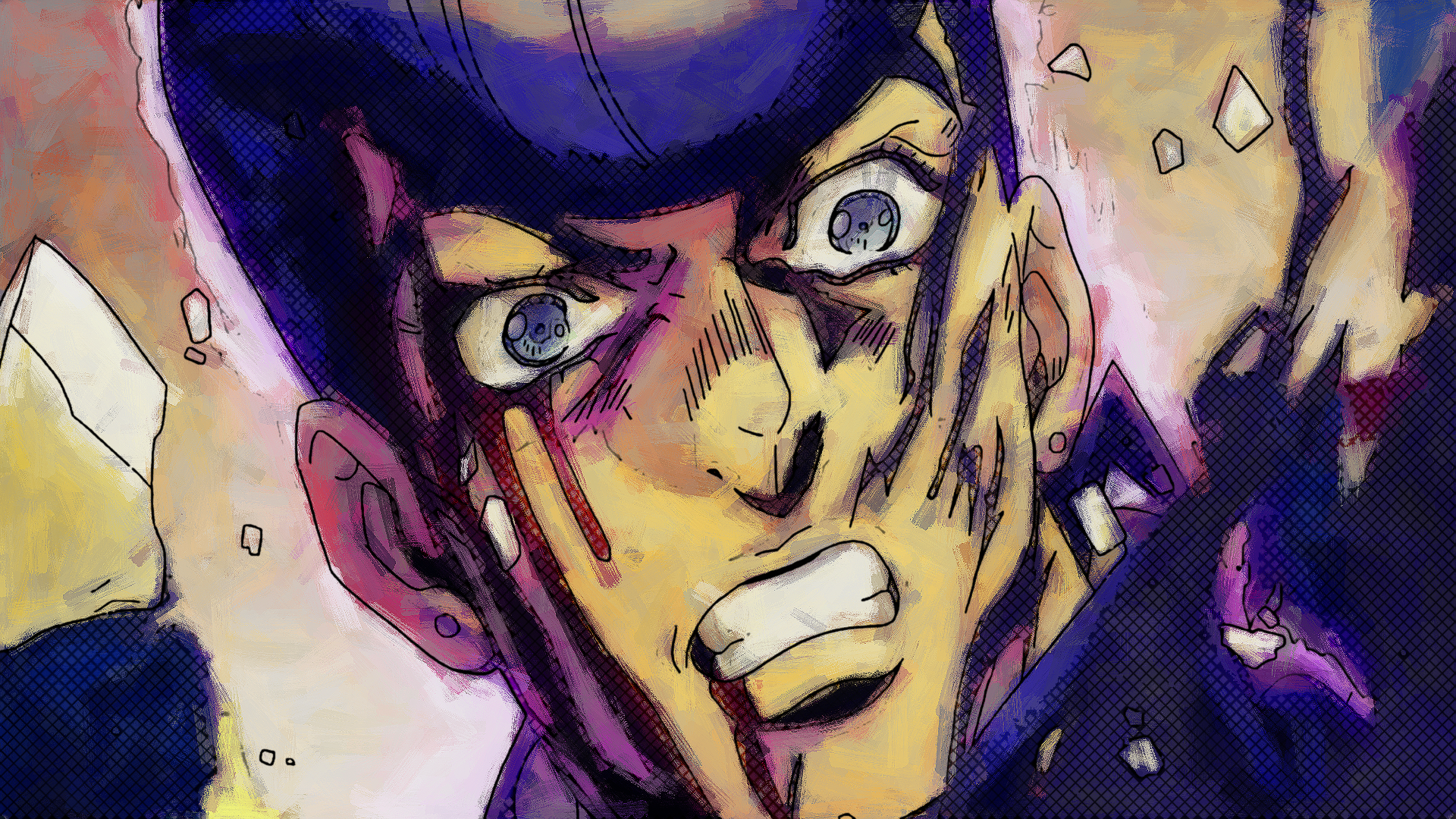 Josuke Higashikata from JoJo's Bizarre Adventure HD Wallpaper