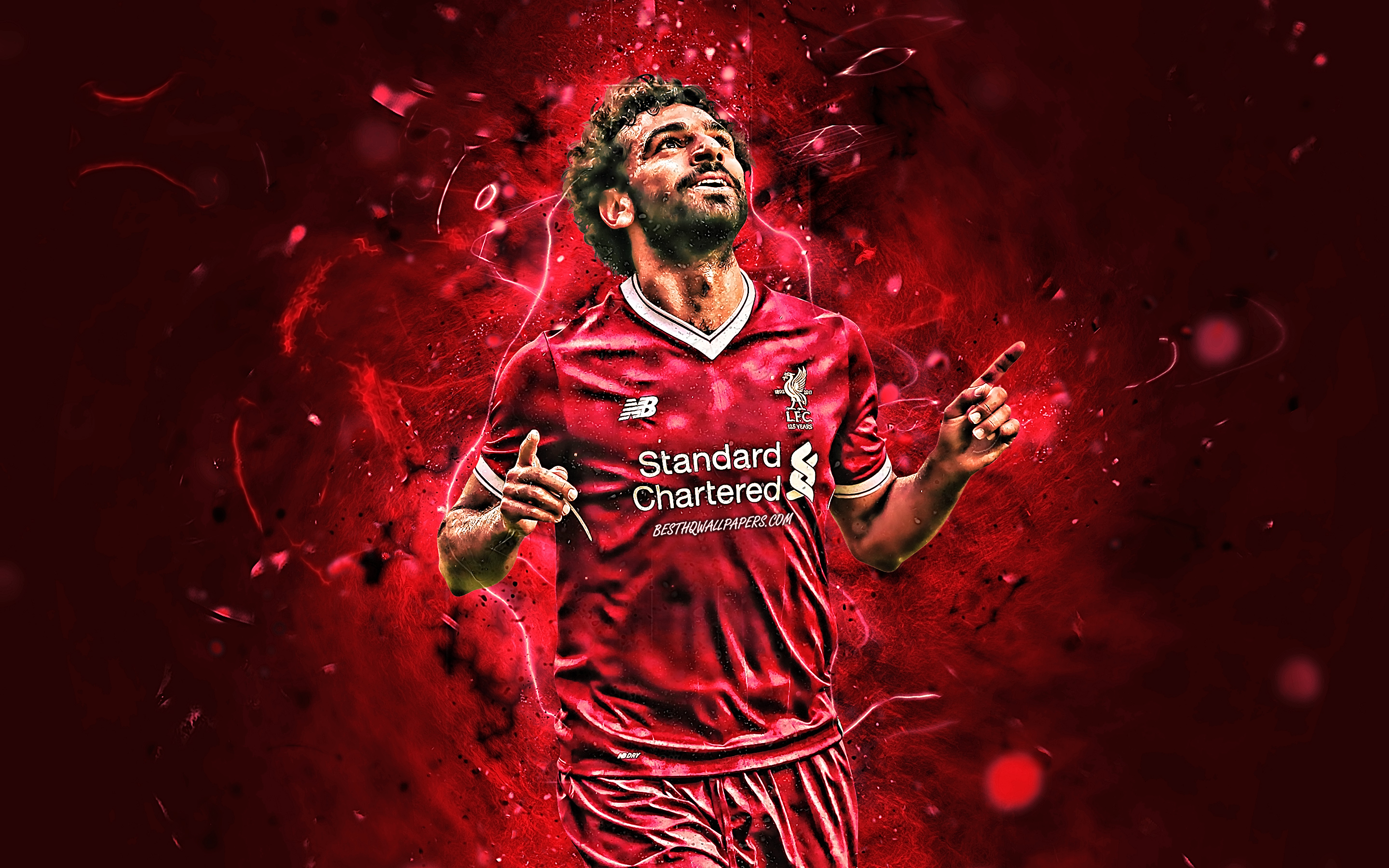 Mohamed Salah from Liverpool F.C. HD Wallpaper