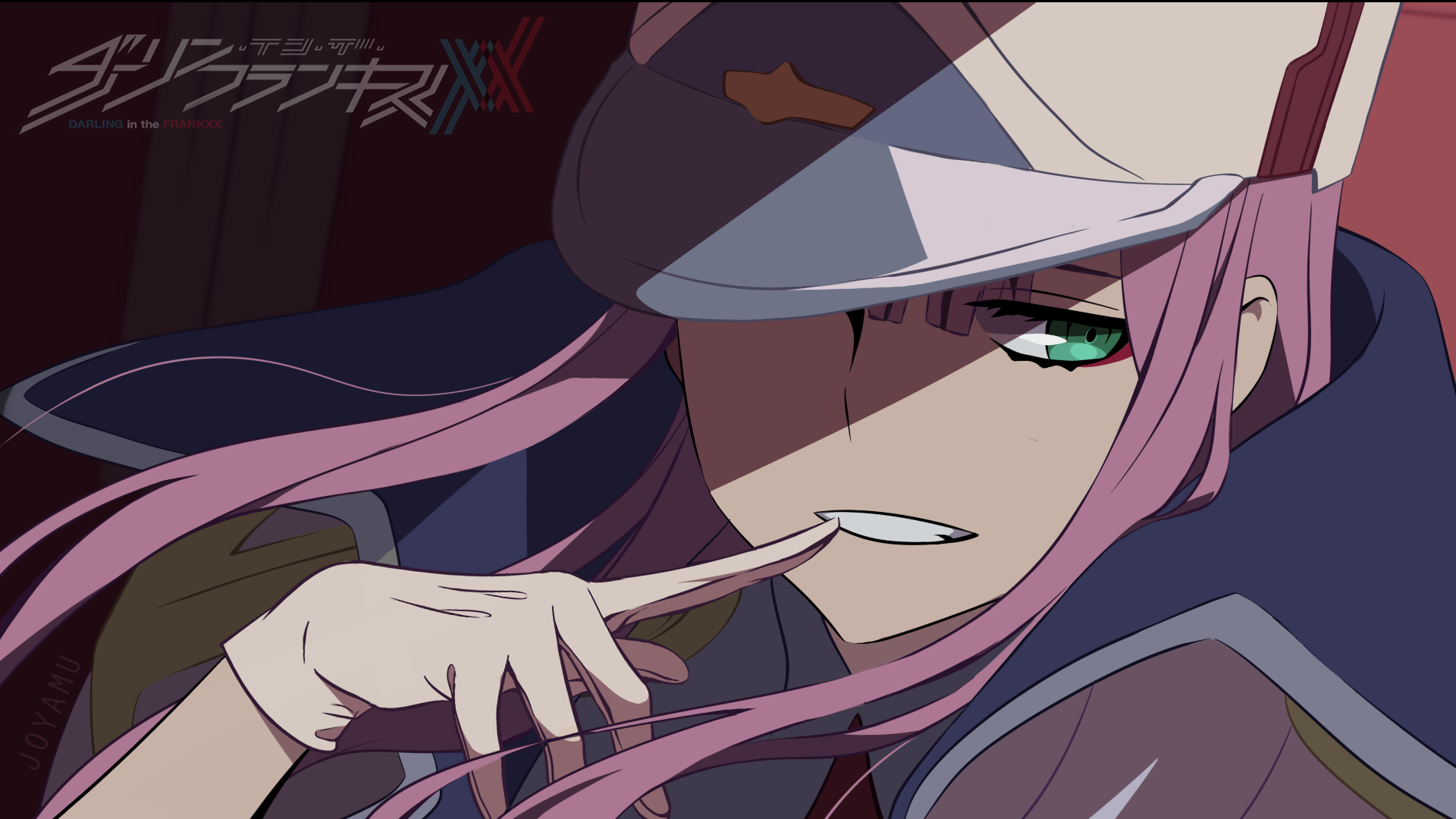 Zero Two from Darling in the FranXX HD Wallpaper