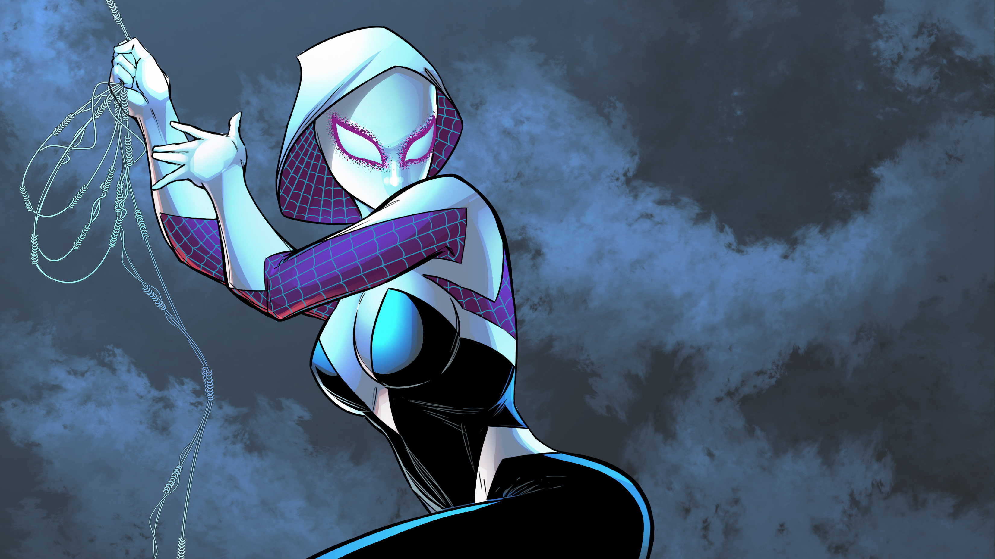 Spider-Gwen from DC Comics HD Wallpaper
