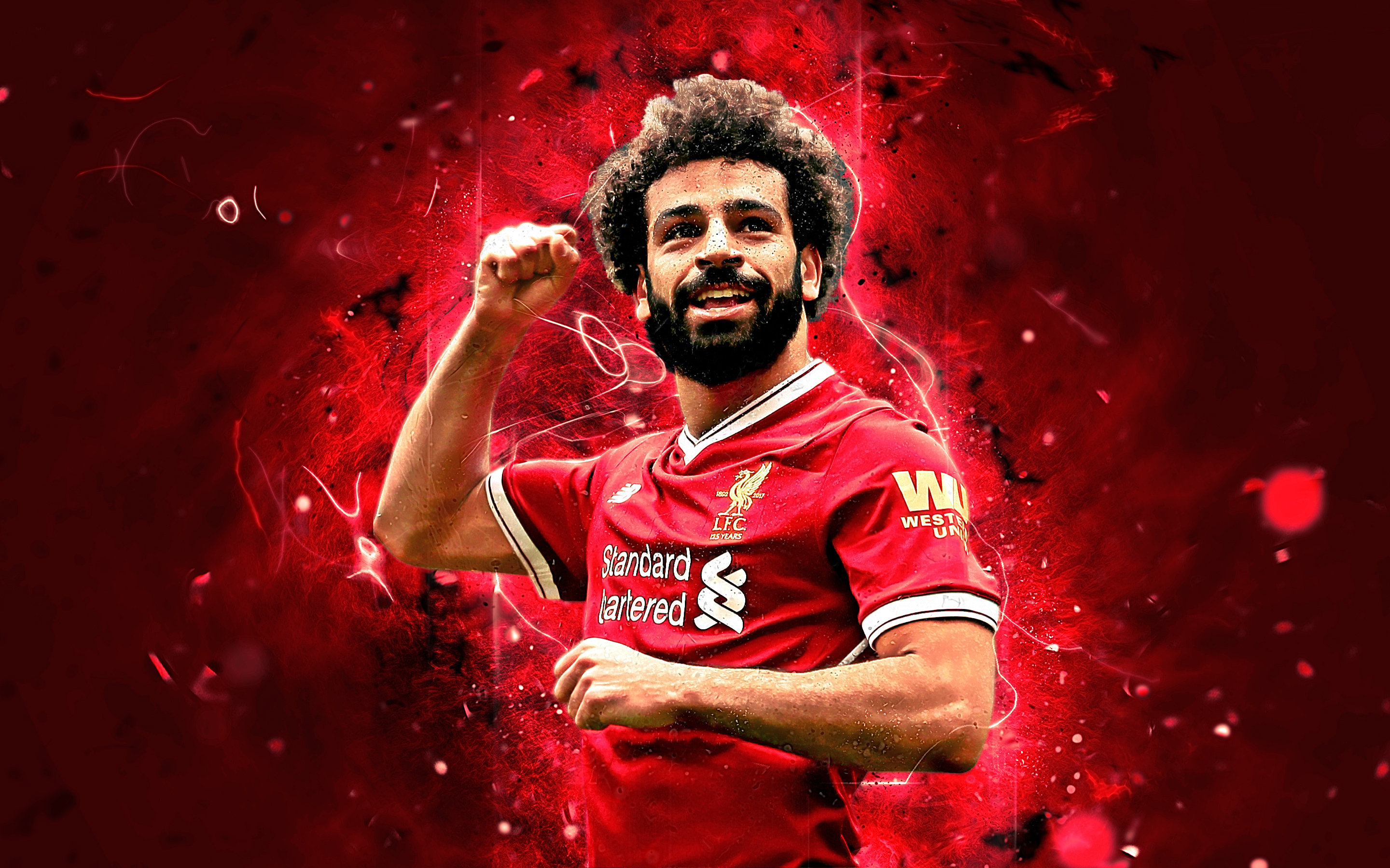Mohamed Salah from Liverpool F.C. HD Wallpaper
