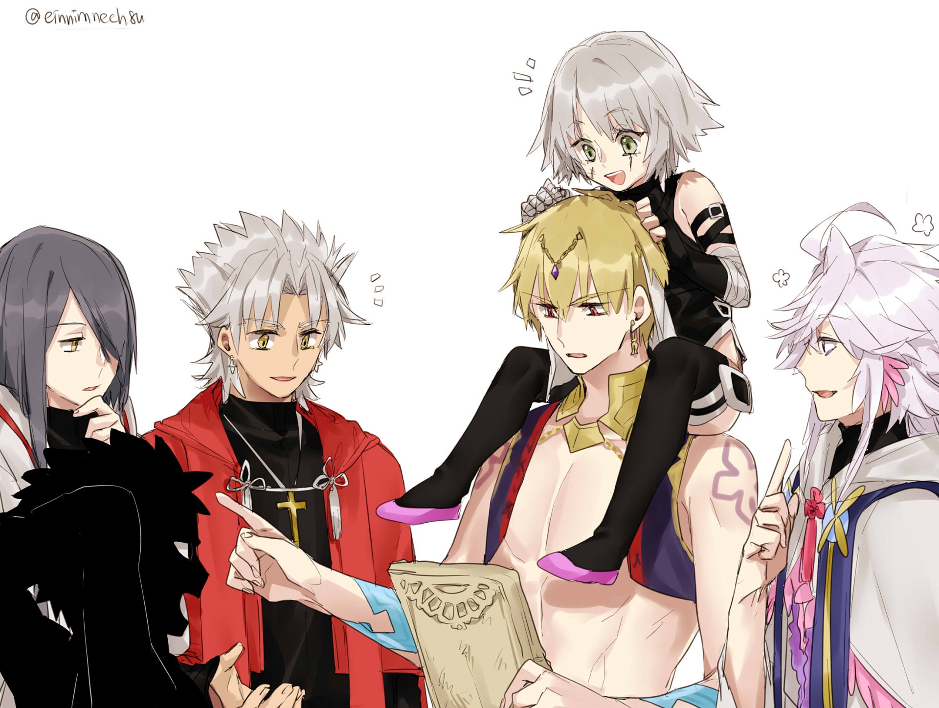 Characters from Fate/Grand Order and Fate/Apocrypha HD Wallpaper