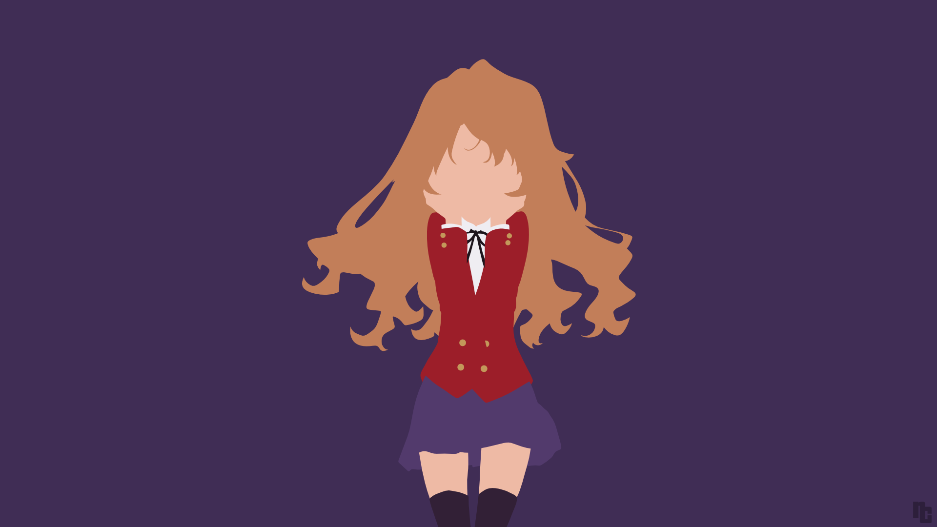 Taiga Aisaka from Toradora HD Wallpaper
