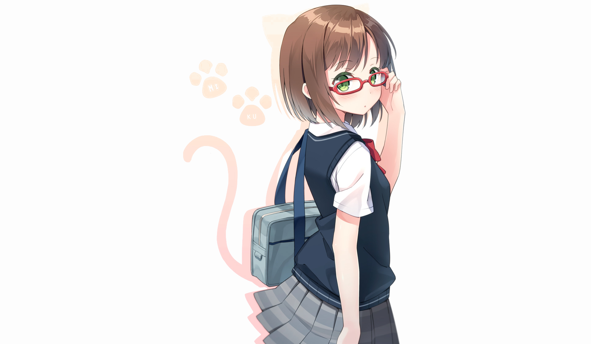 Miku Maekawa from The iDOLM@STER Cinderella Girls HD Wallpaper