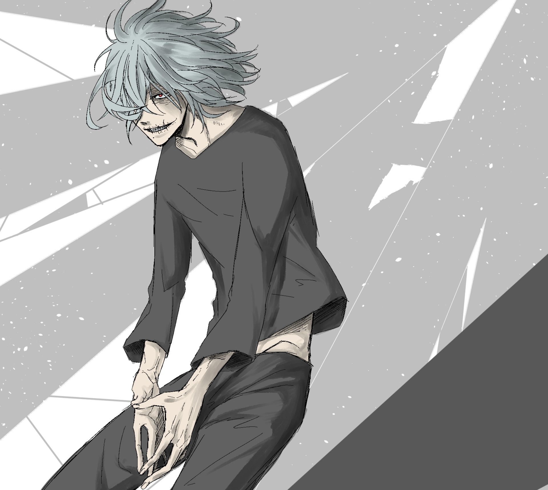 Tomura Shigaraki from My Hero Academia HD Wallpaper