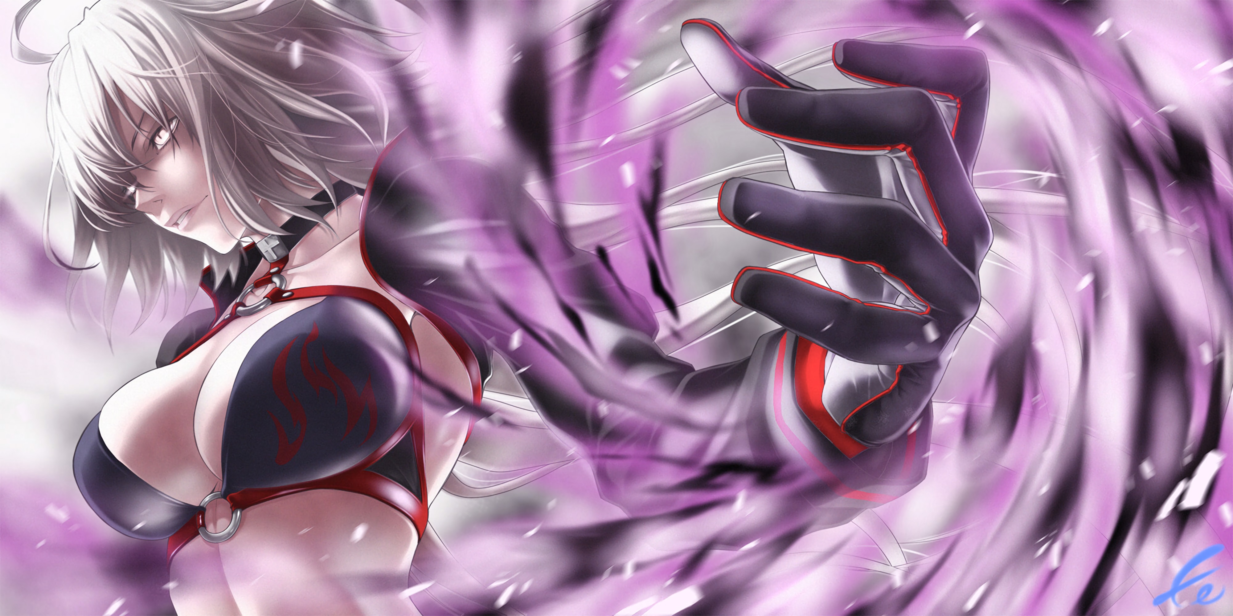 Jeanne d'Arc Alter from Fate/Grand Order HD Wallpaper