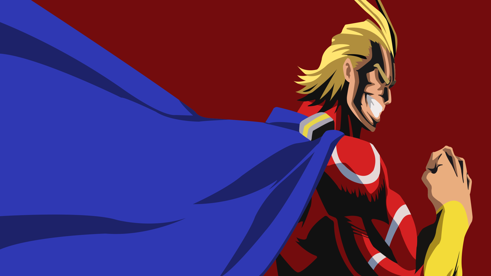 All Might from My Hero Academia HD Wallpaper