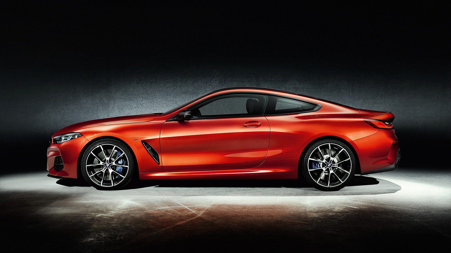 Red BMW M850i Coupe Luxury Car HD Wallpaper