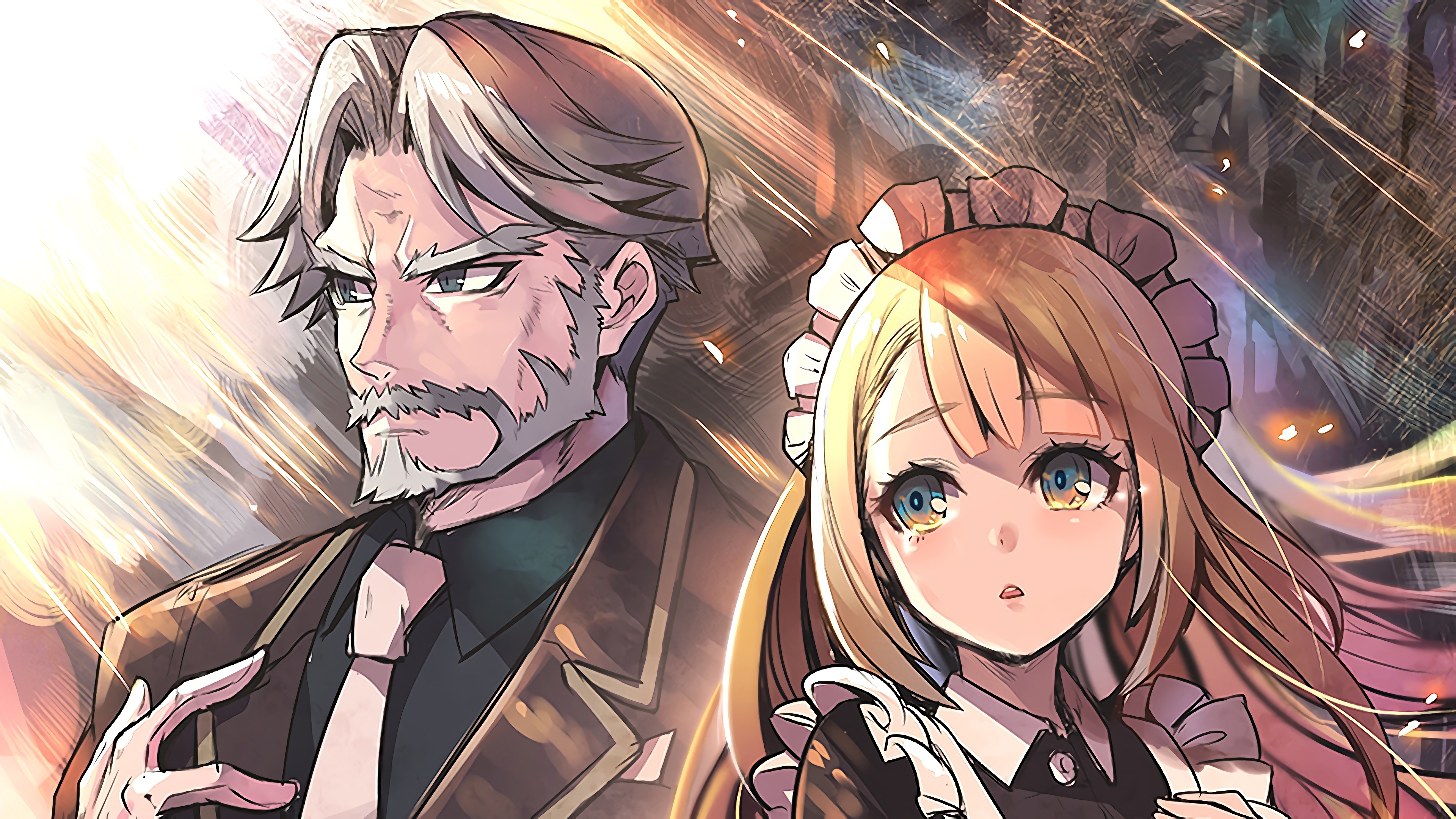 Sebas Tian and Tsuareninya Veyron from Overlord HD Wallpaper