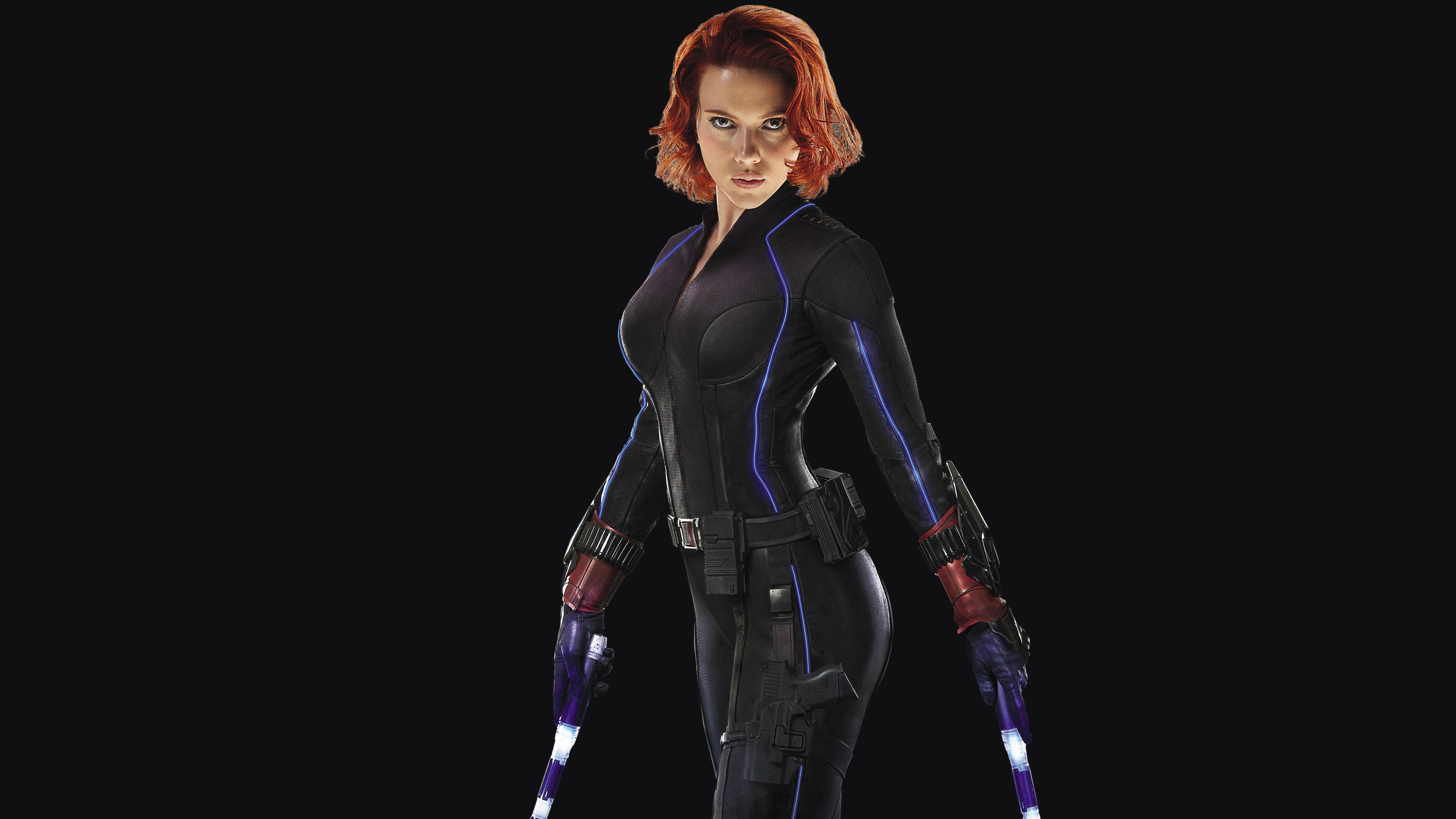 Black Widow from Marvel Comics 4K HD Wallpaper