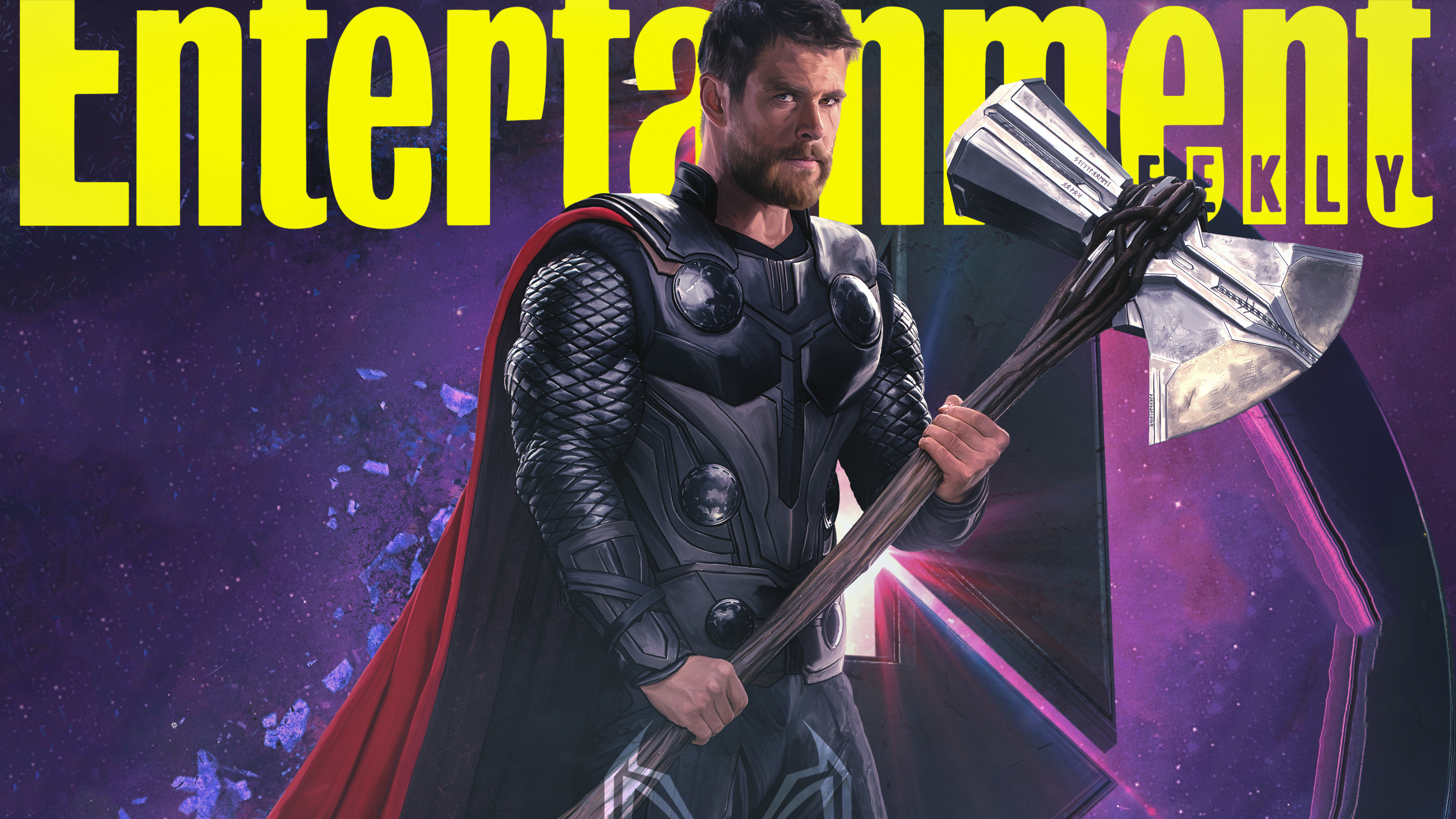 Thor from Avengers: Endgame HD Wallpaper