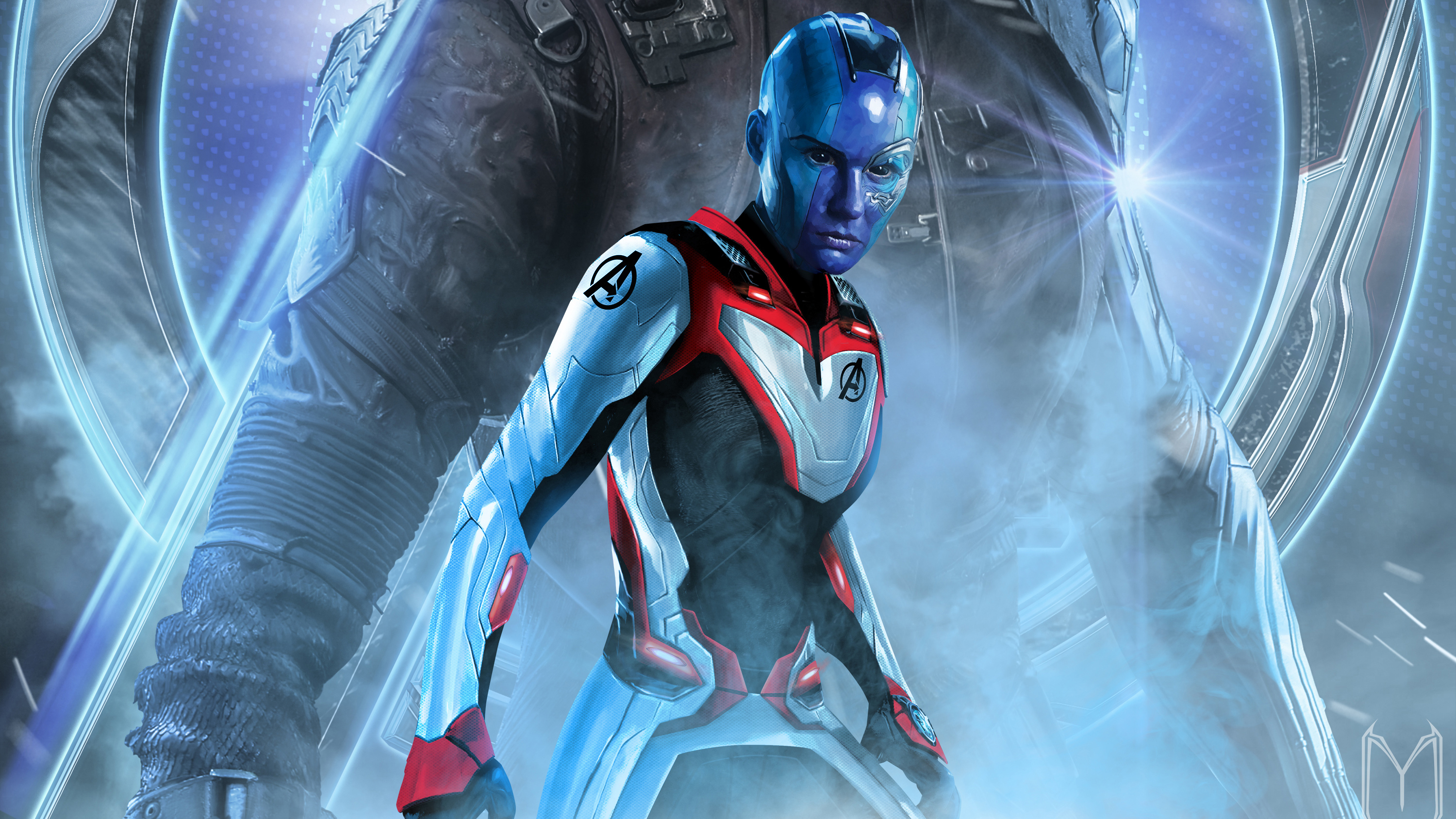 Nebula from Avengers: Endgame HD Wallpaper