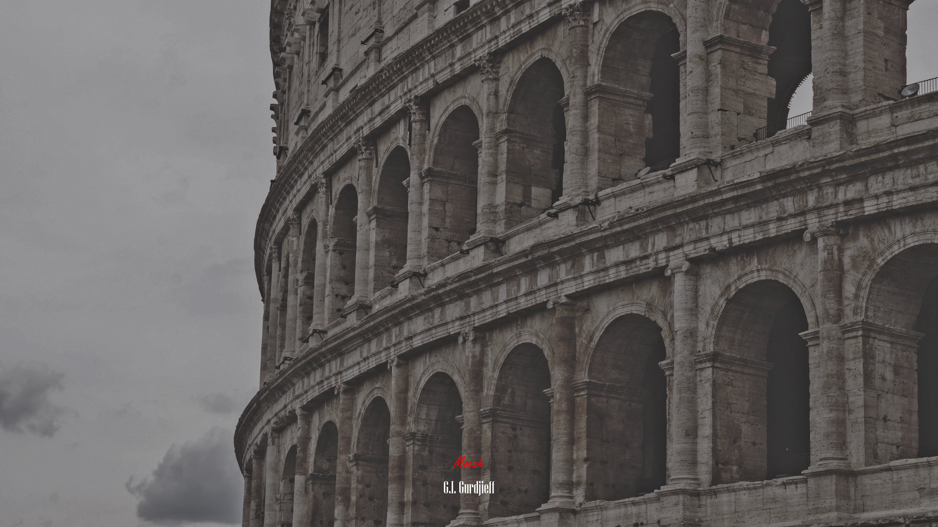 A ‘sin’ is something which is not necessary. | G.I. Gurdjieff quote HD Wallpaper