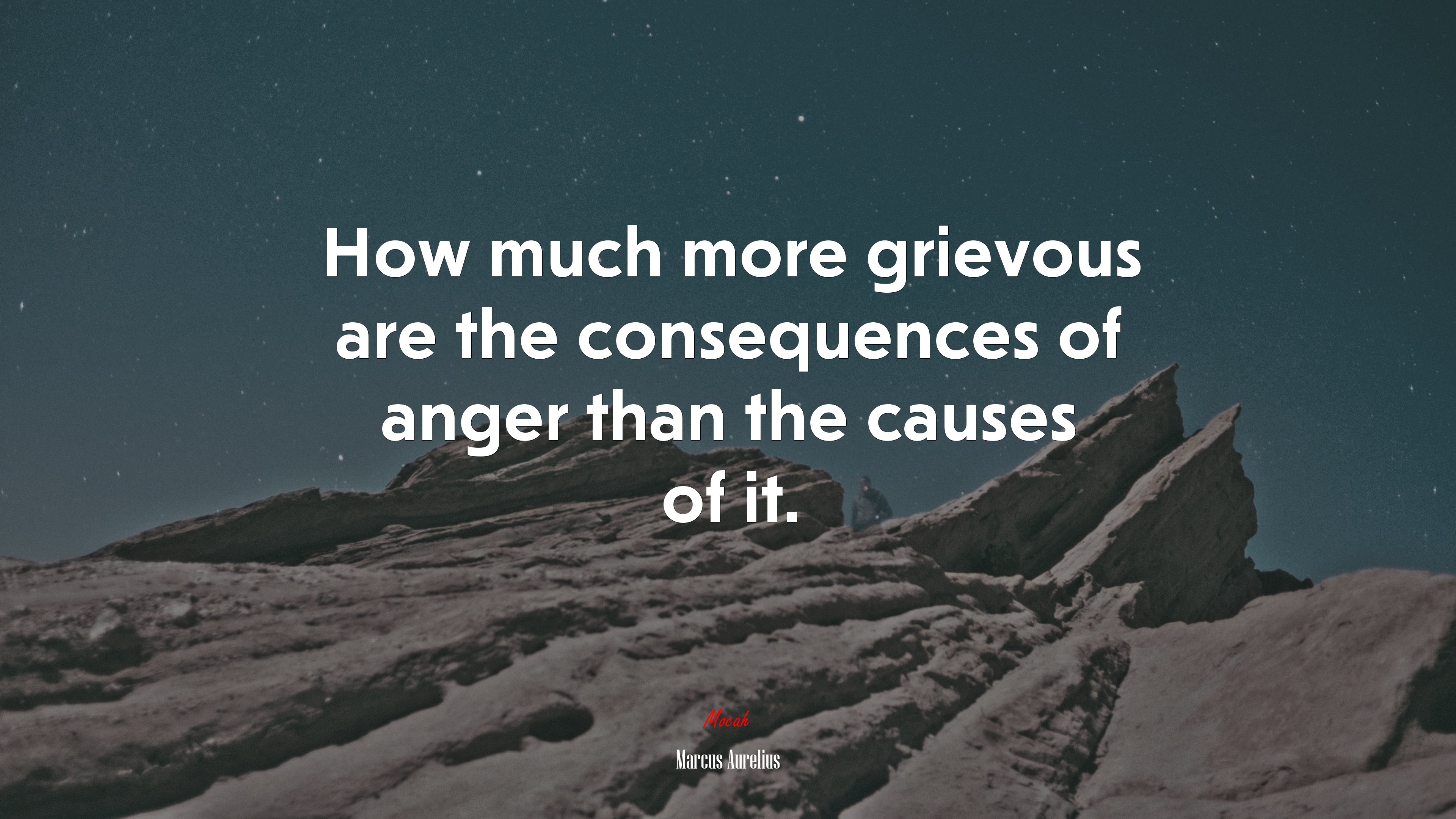 How much more grievous are the consequences of anger than the causes of it. | Marcus Aurelius quote HD Wallpaper