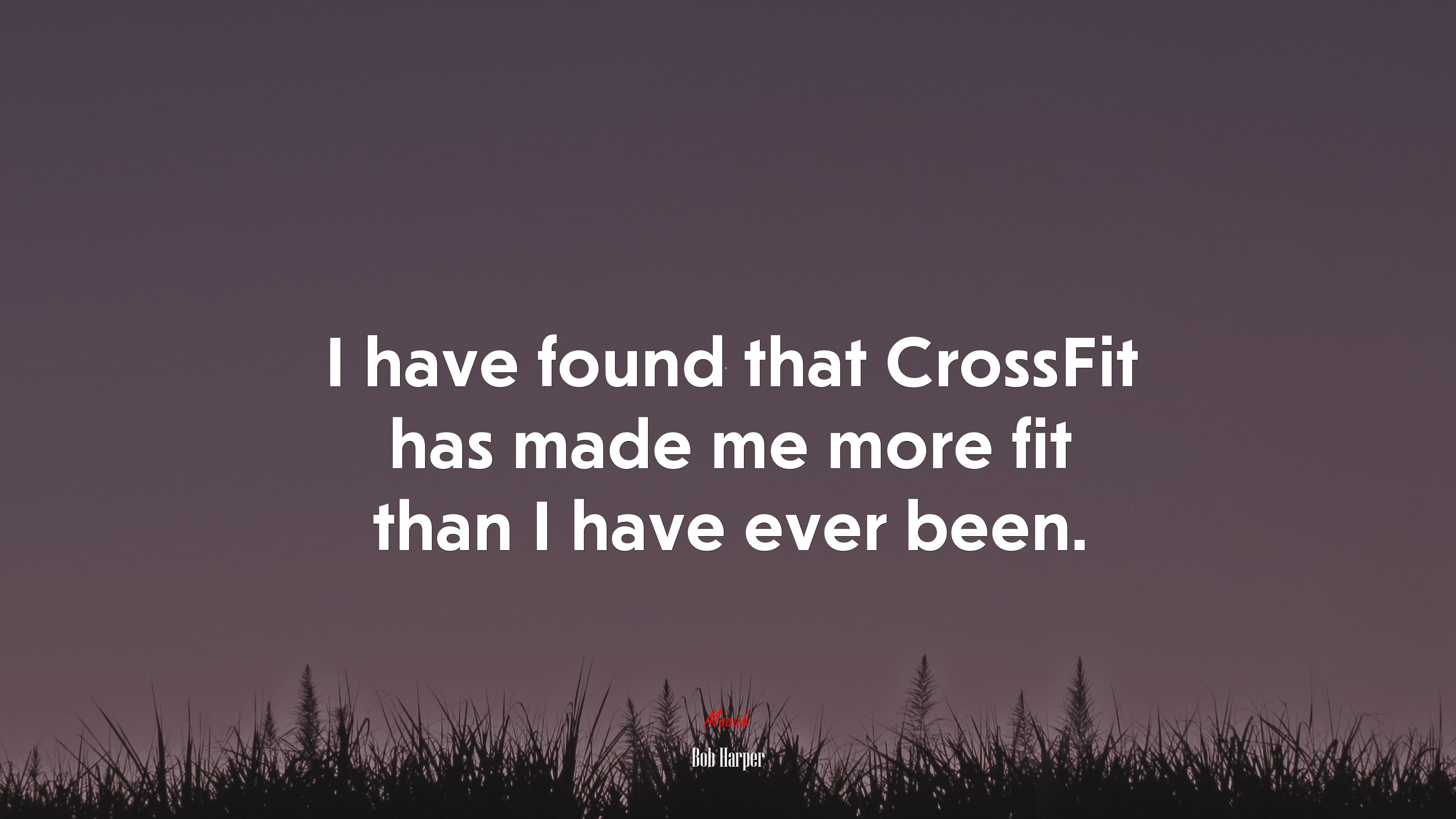 I have found that CrossFit has made me more fit than I have ever been. | Bob Harper quote HD Wallpaper