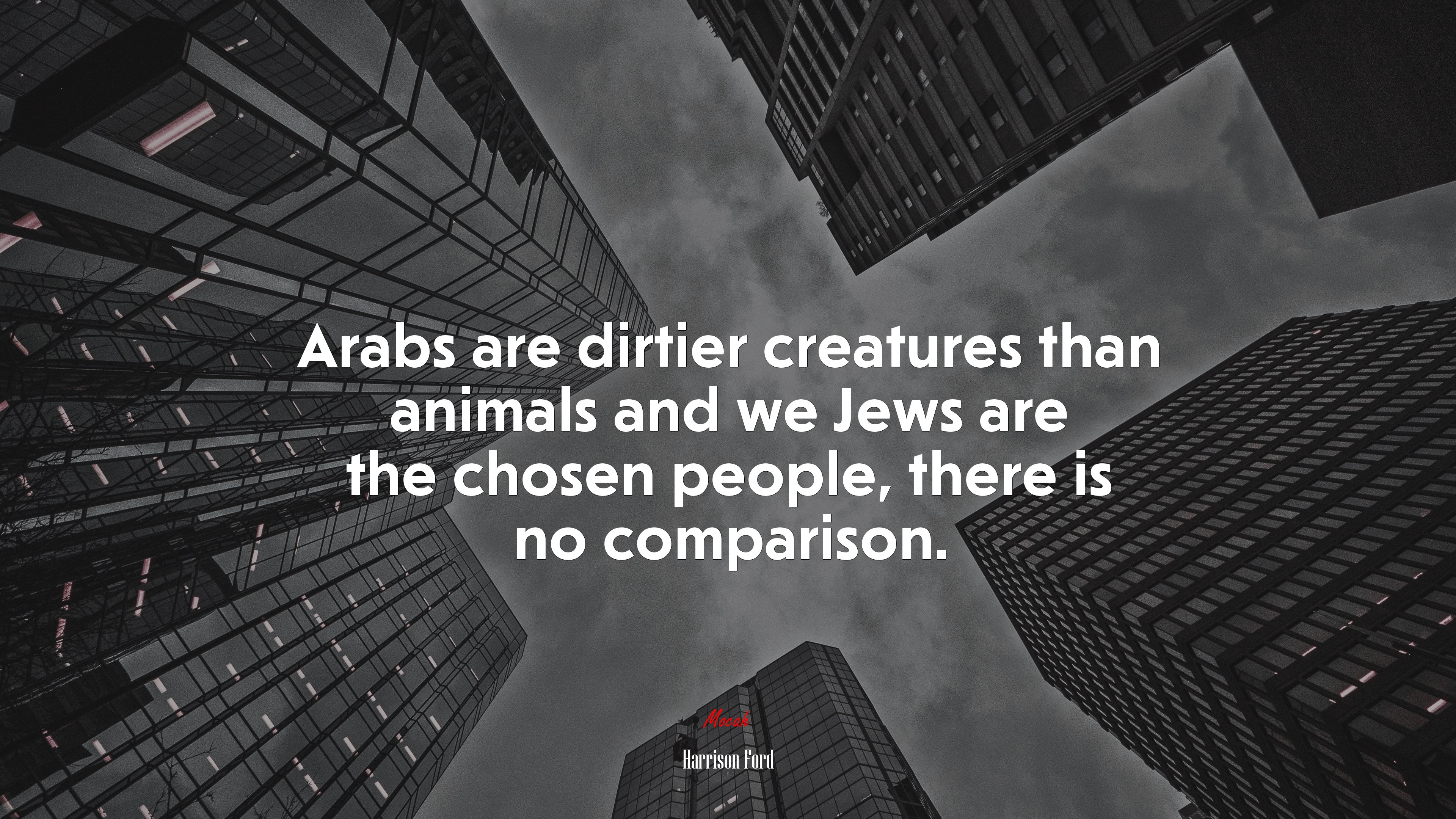 Controversial Harrison Ford Quote on Arabs and Jews HD Wallpaper