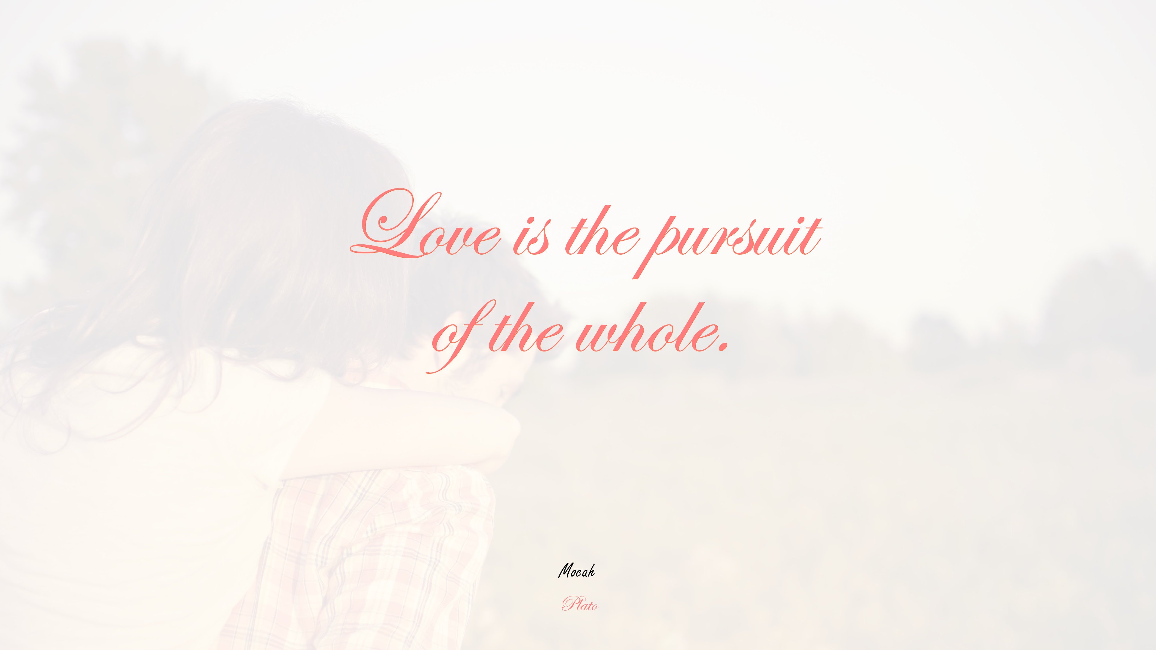 love quote photos, Plato quote HD Wallpaper