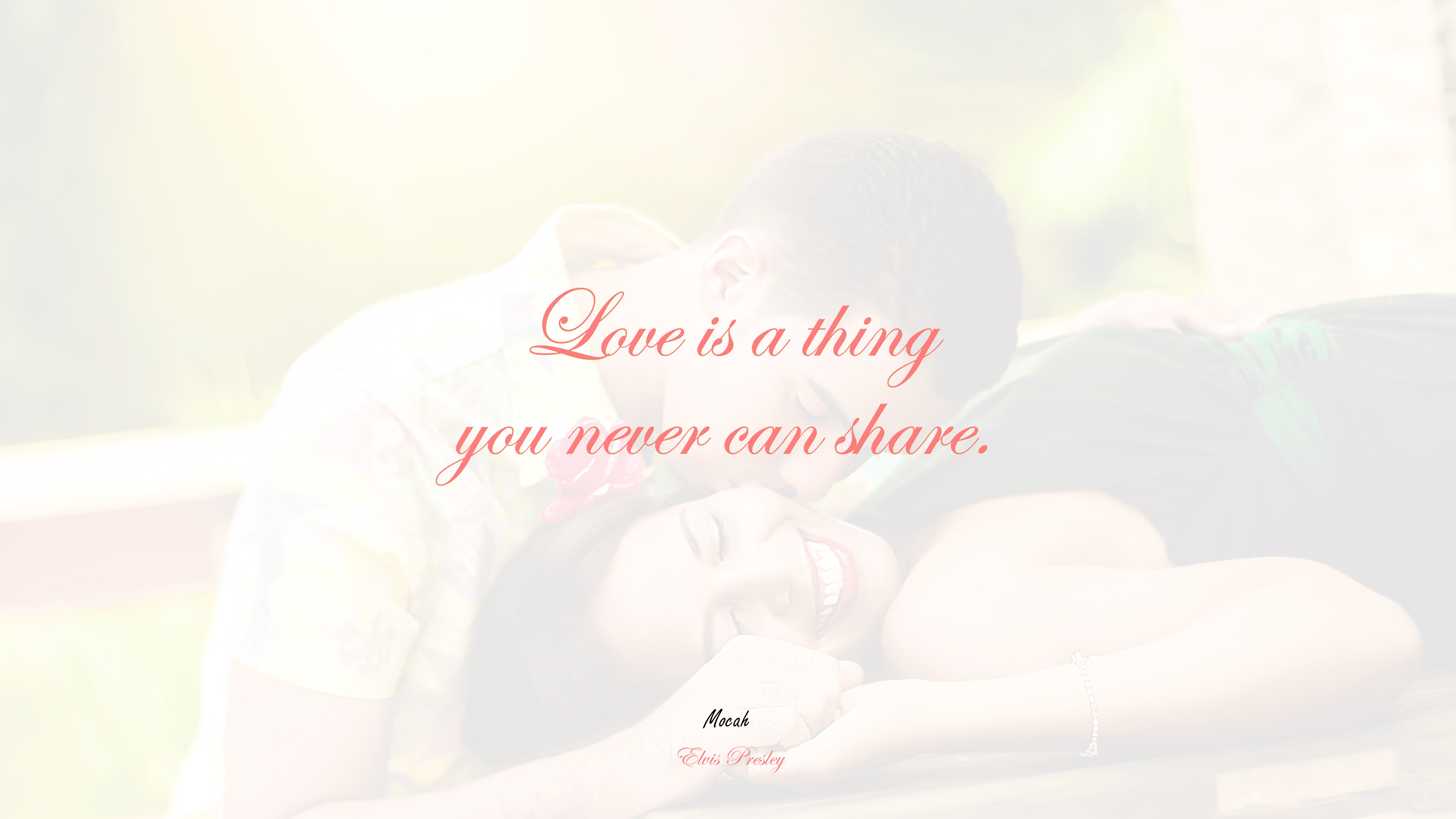 love quote with in hd, Elvis Presley quote HD Wallpaper