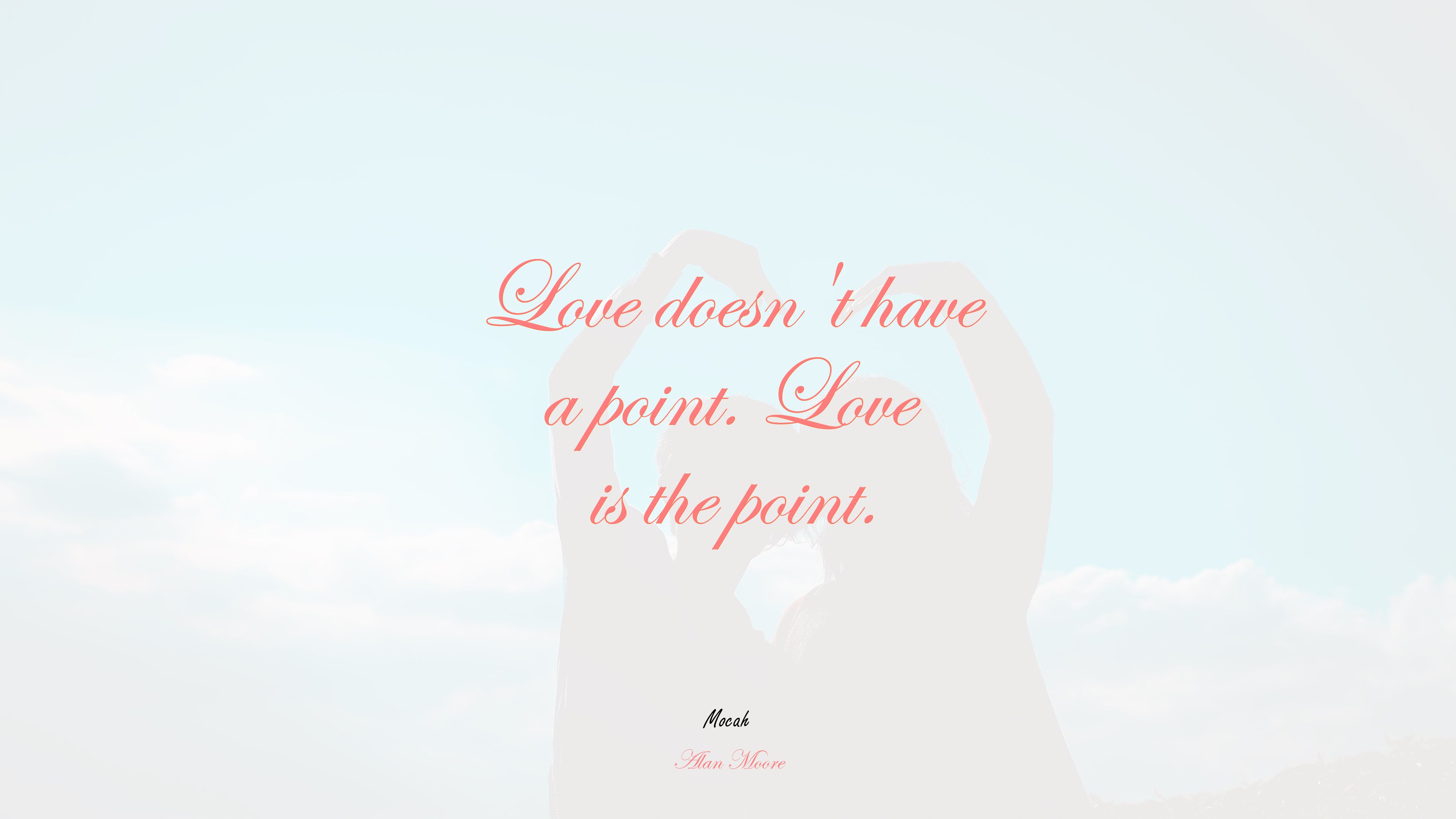 love quote picture, Alan Moore quote HD Wallpaper