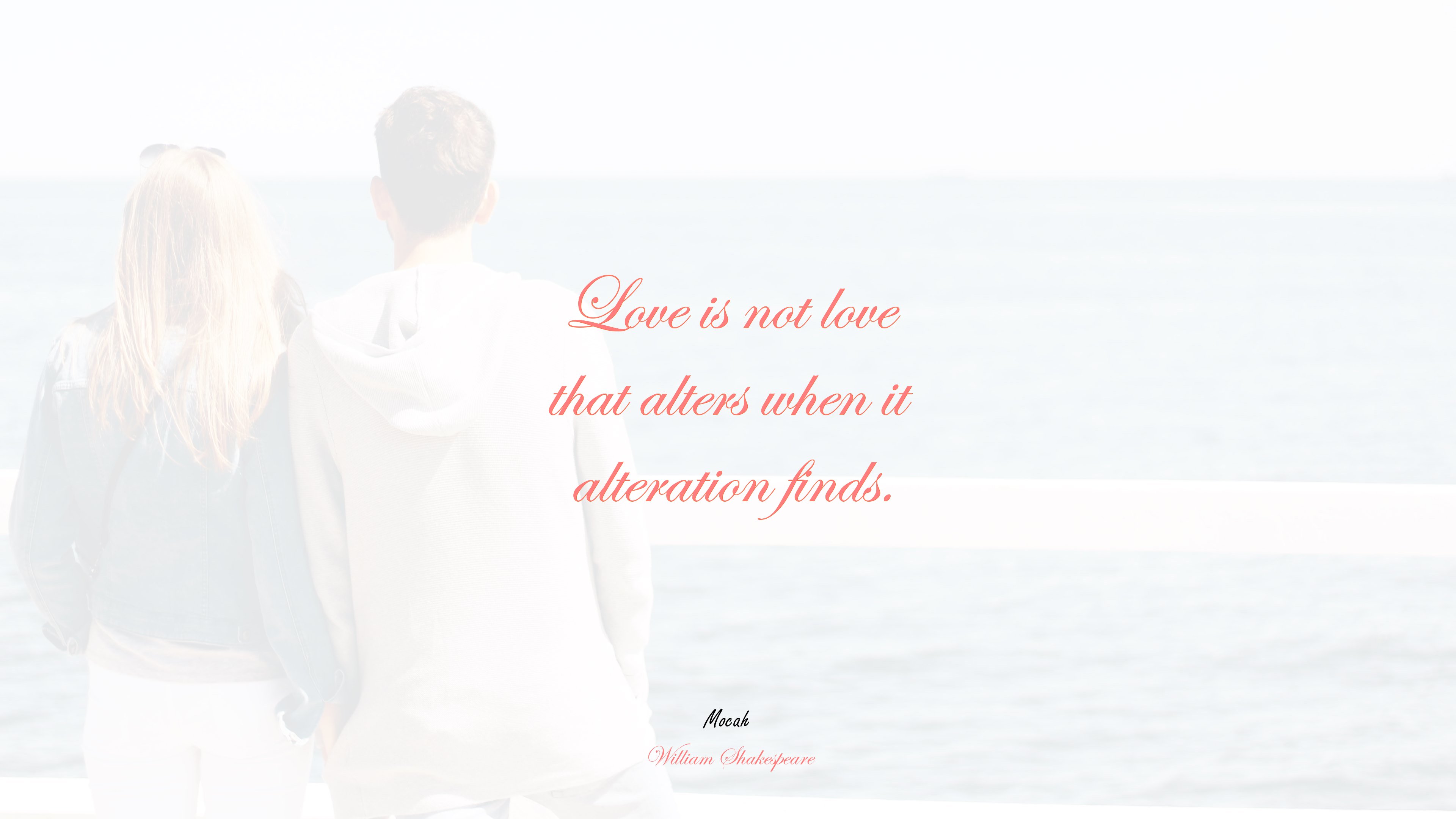 free love quote download, William Shakespeare quote HD Wallpaper