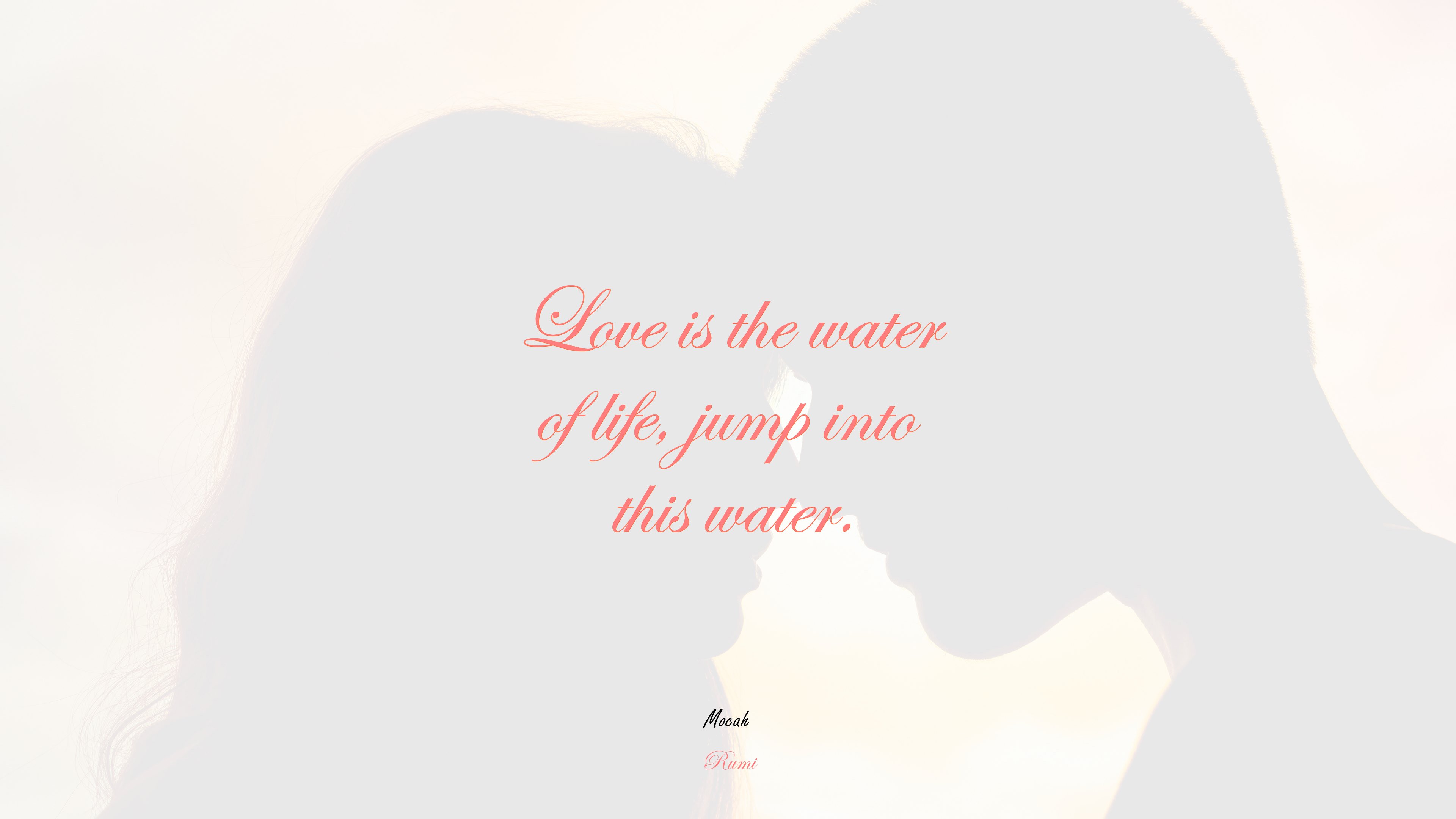  for desktop love quote, Rumi quote HD Wallpaper