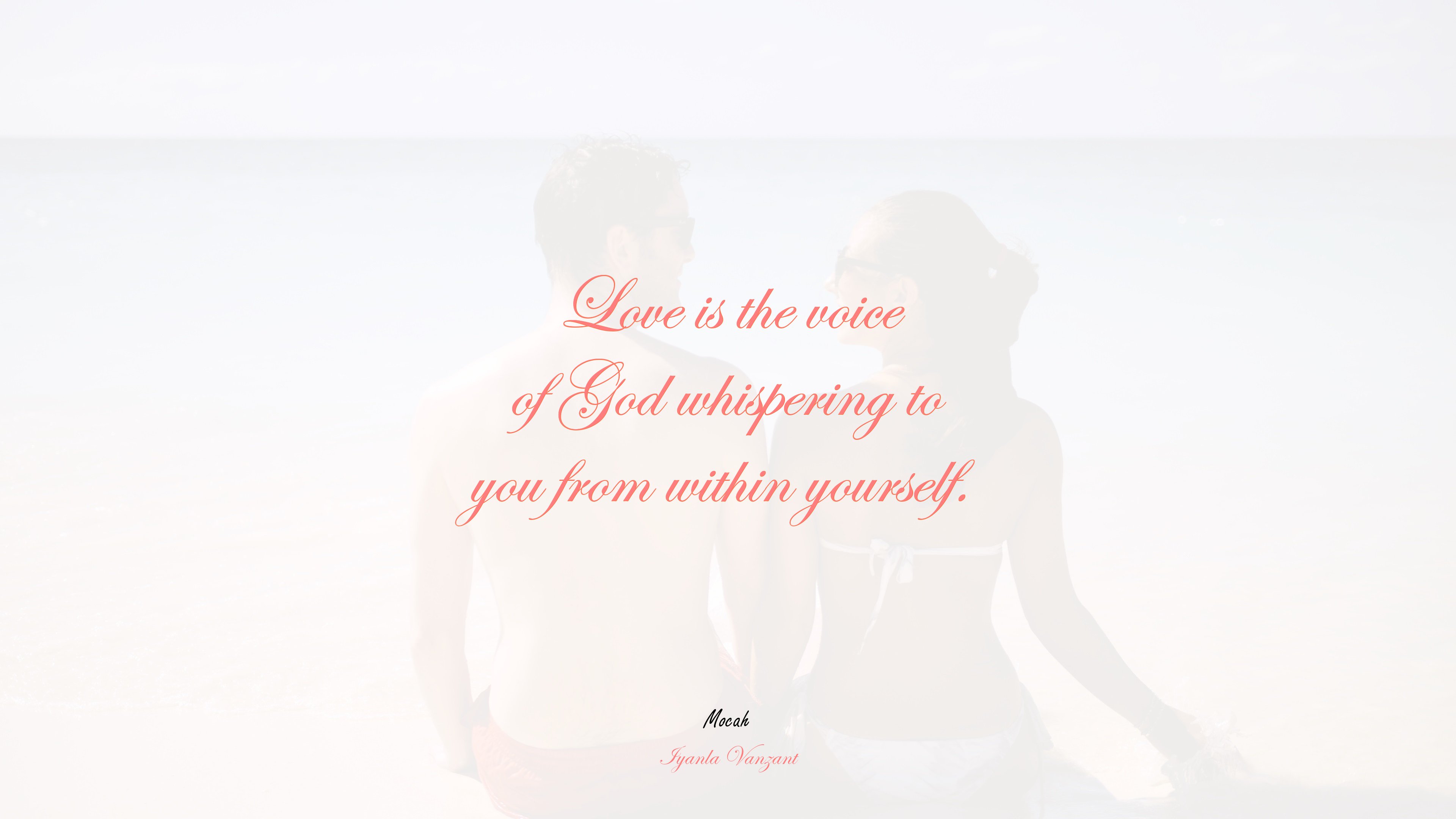 beautiful love quote, Iyanla Vanzant quote HD Wallpaper