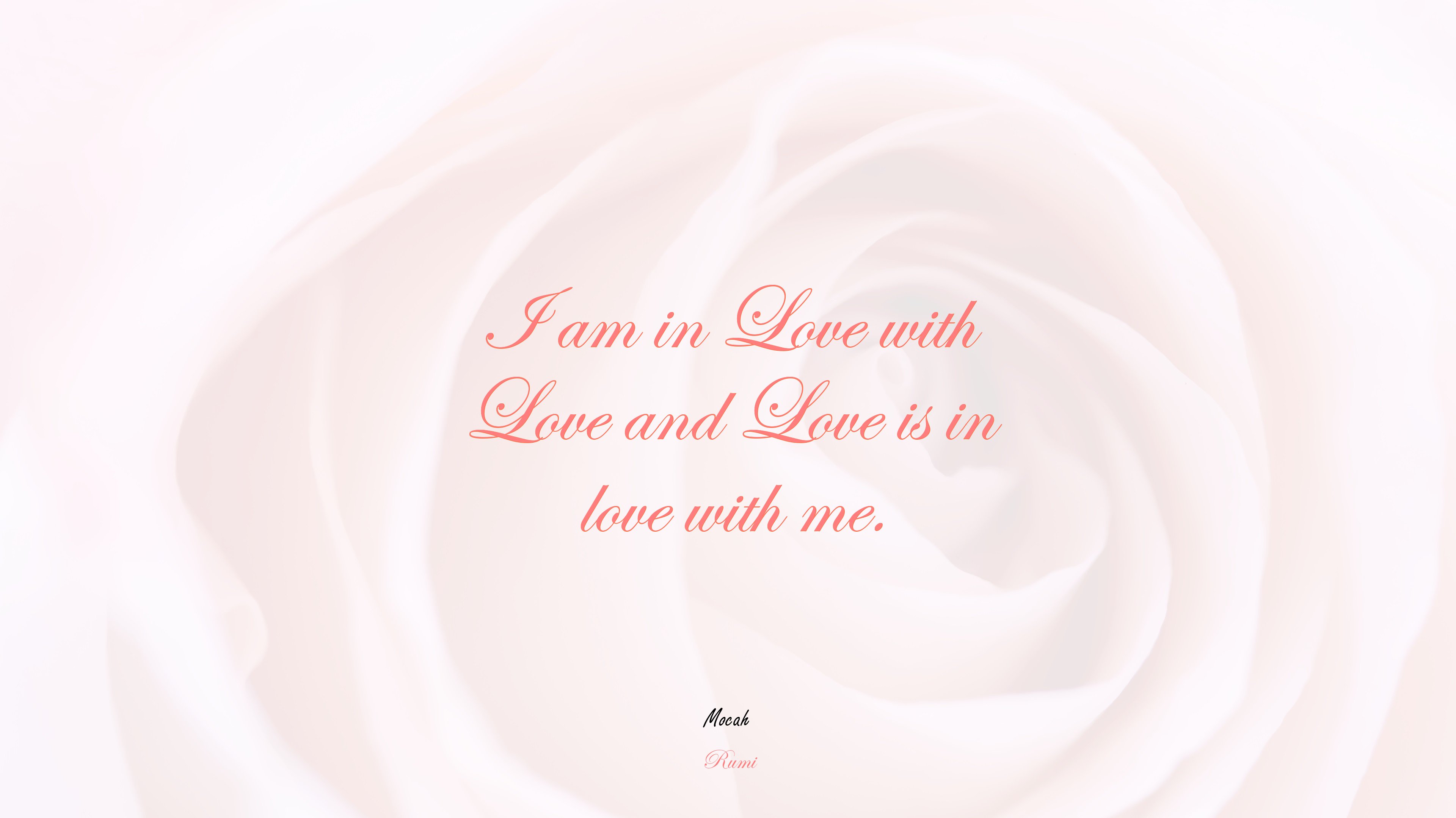 love quote, Rumi quote HD Wallpaper