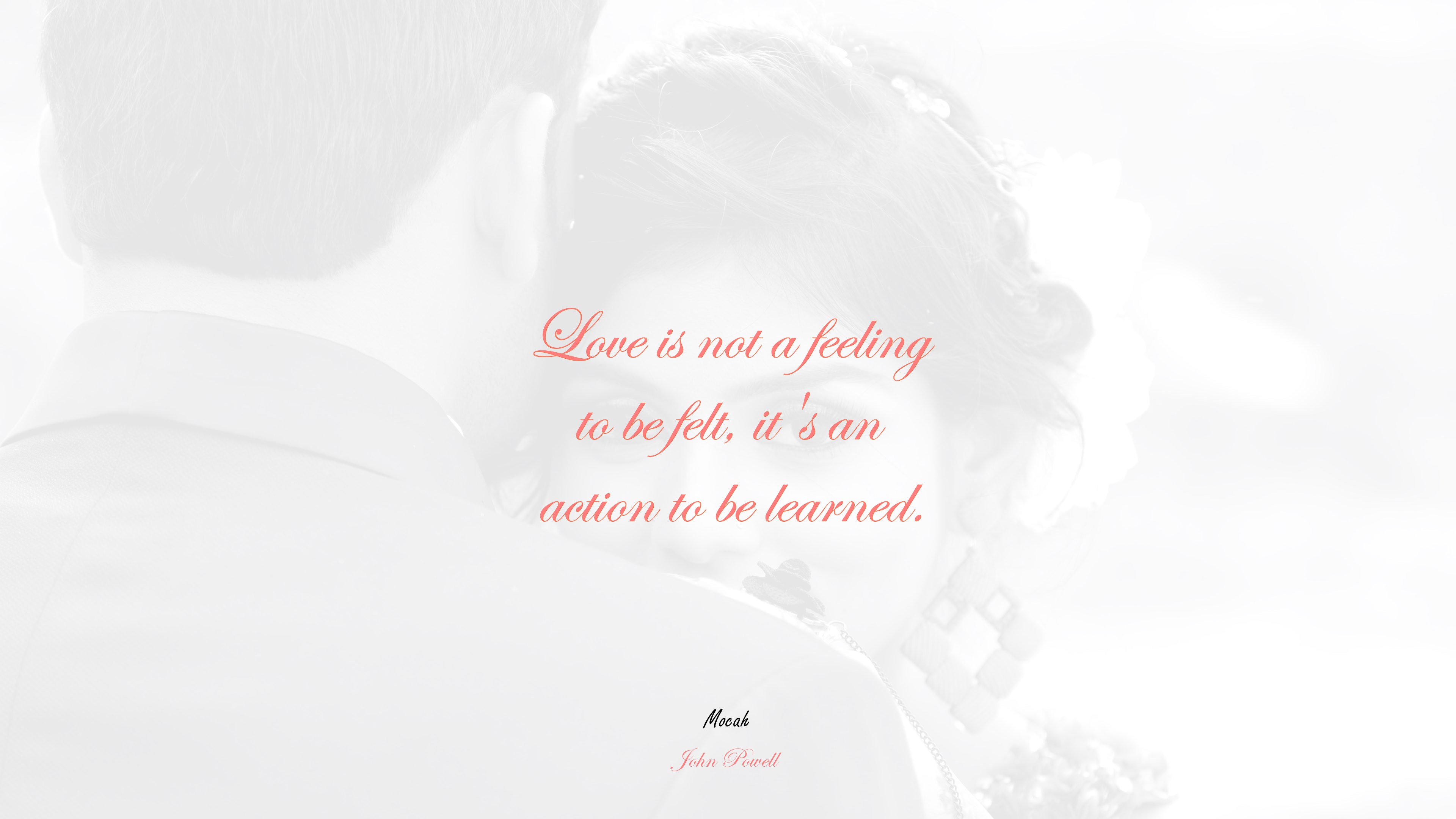 loves quote, John Powell quote HD Wallpaper