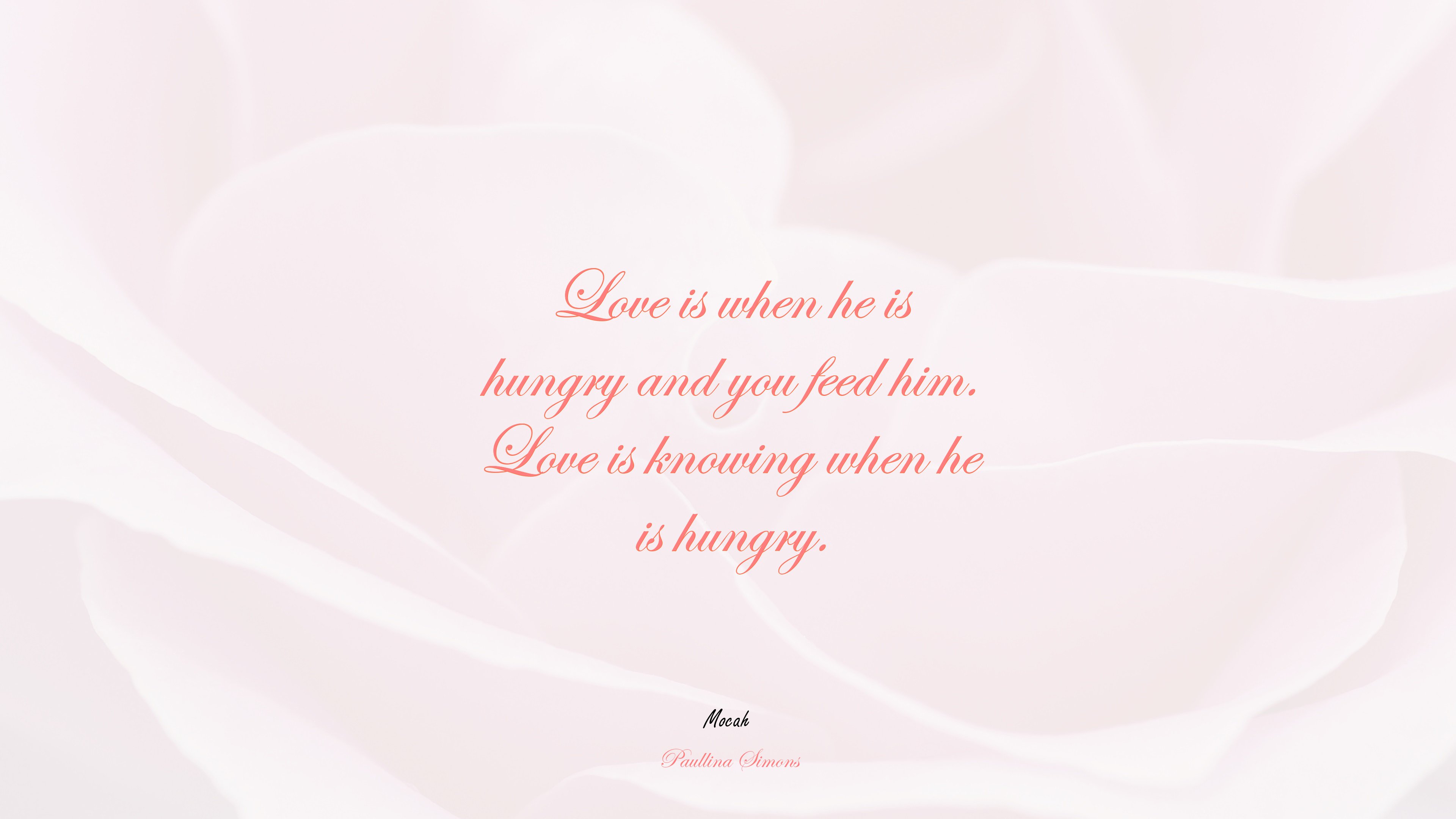 love quote desktop, Paullina Simons quote HD Wallpaper