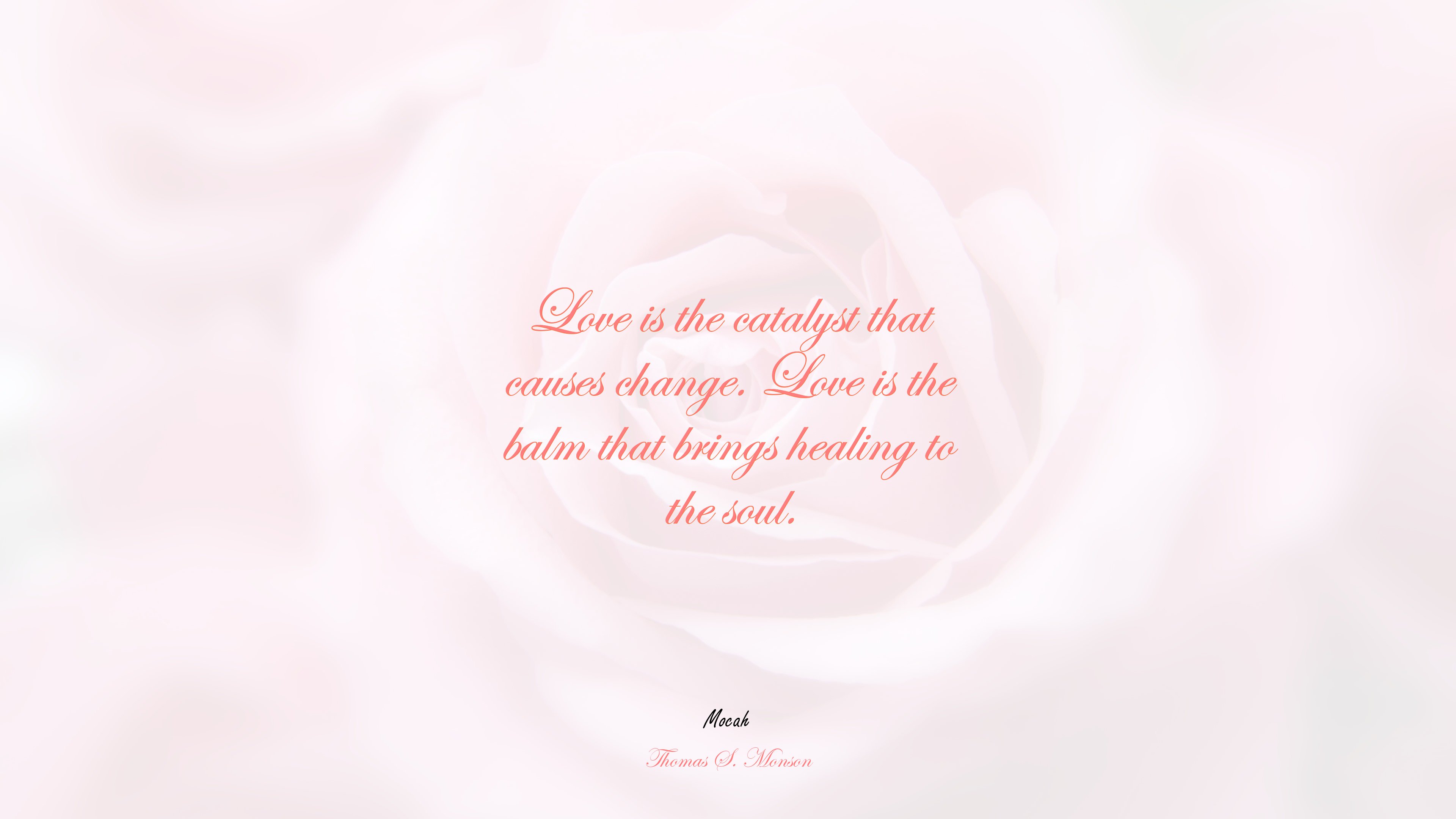 love quote best, Thomas S. Monson quote HD Wallpaper