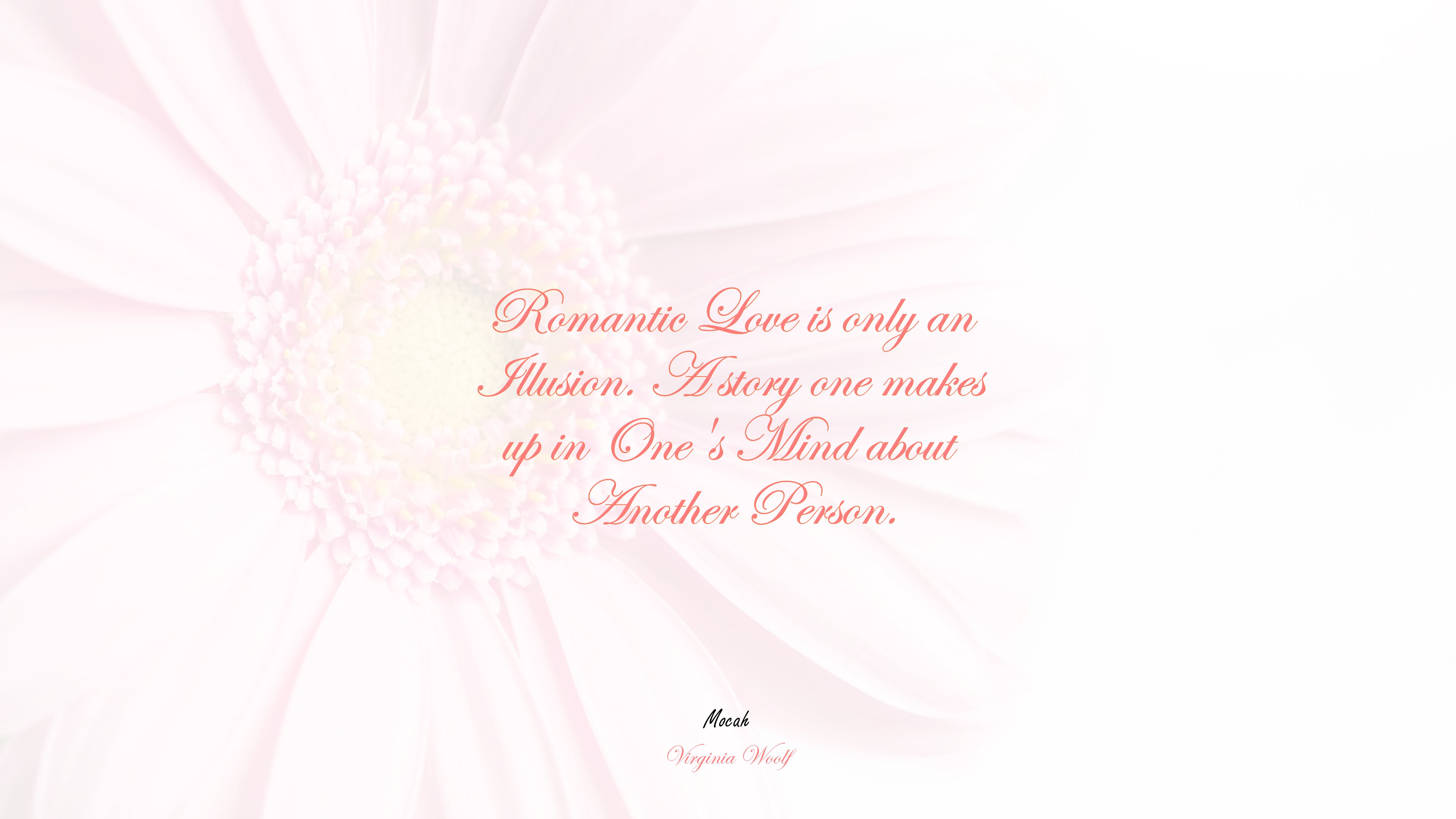cute love quote with, Virginia Woolf quote HD Wallpaper