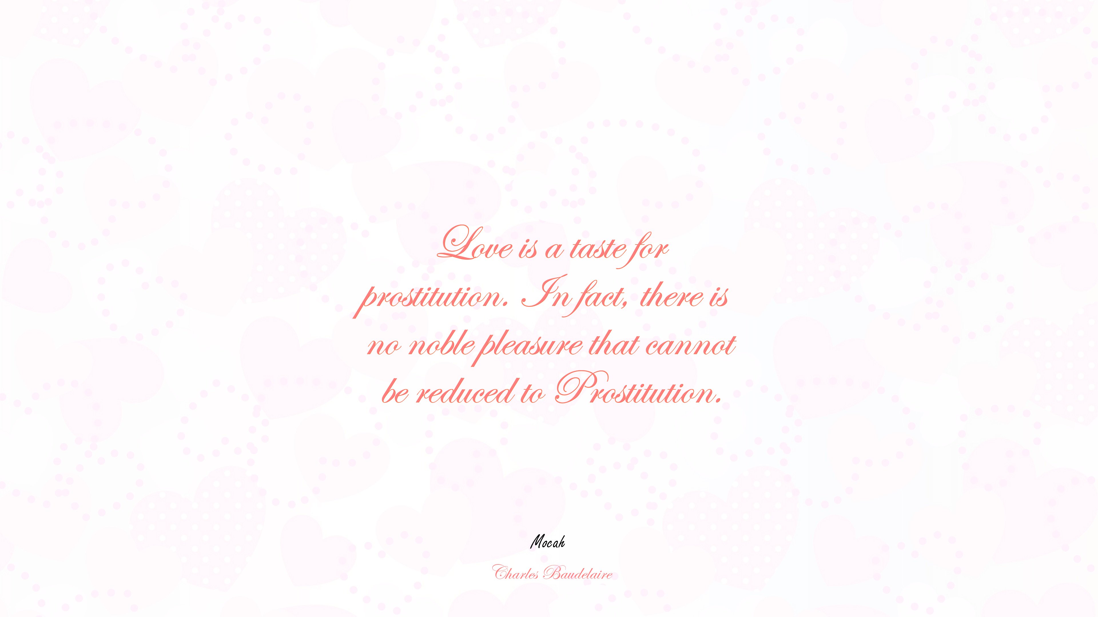 love quote free download, Charles Baudelaire quote HD Wallpaper