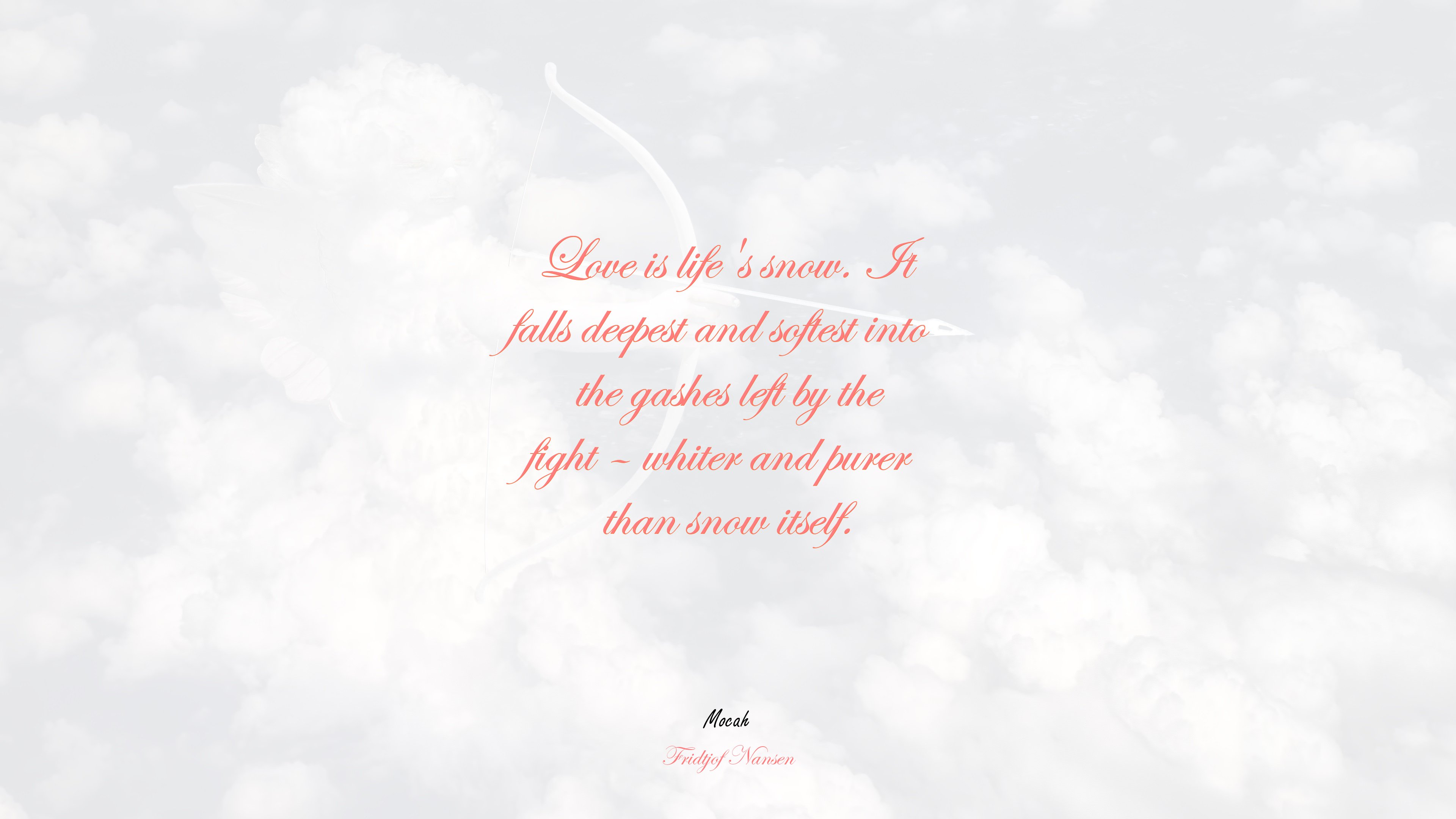  of love quote hd, Fridtjof Nansen quote HD Wallpaper