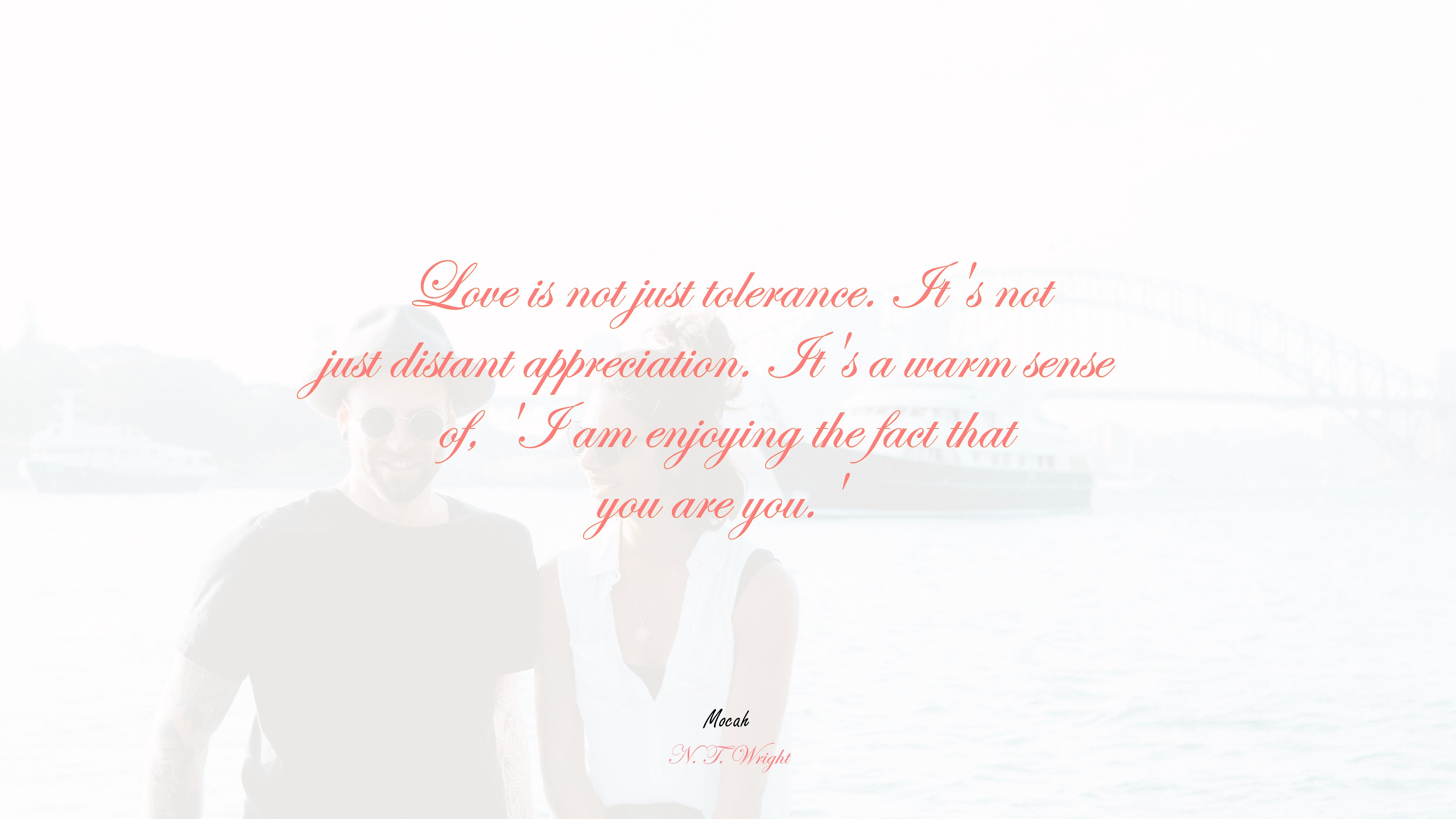 free on love quote, N. T. Wright quote HD Wallpaper