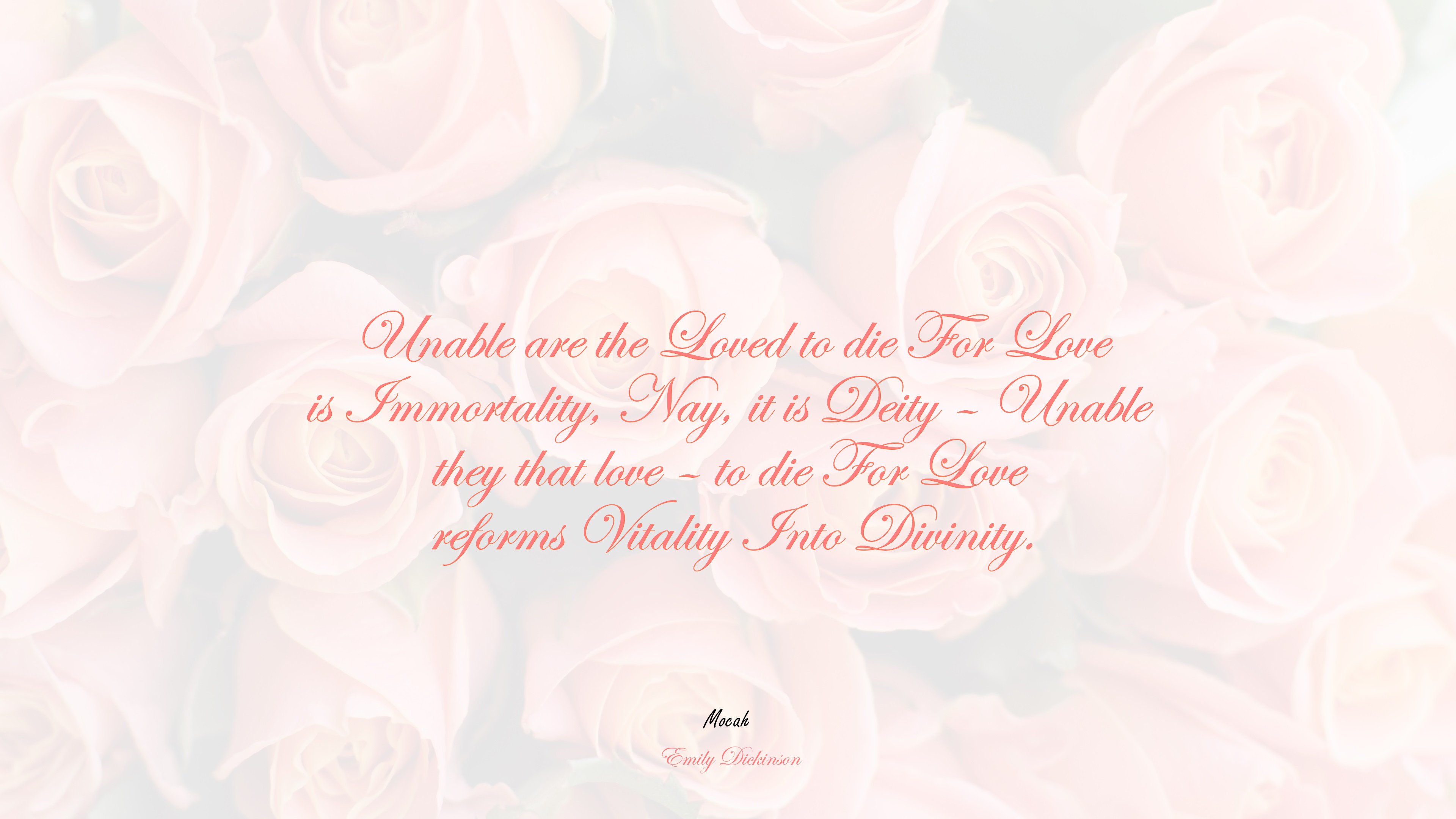 true love quote hd, Emily Dickinson quote HD Wallpaper