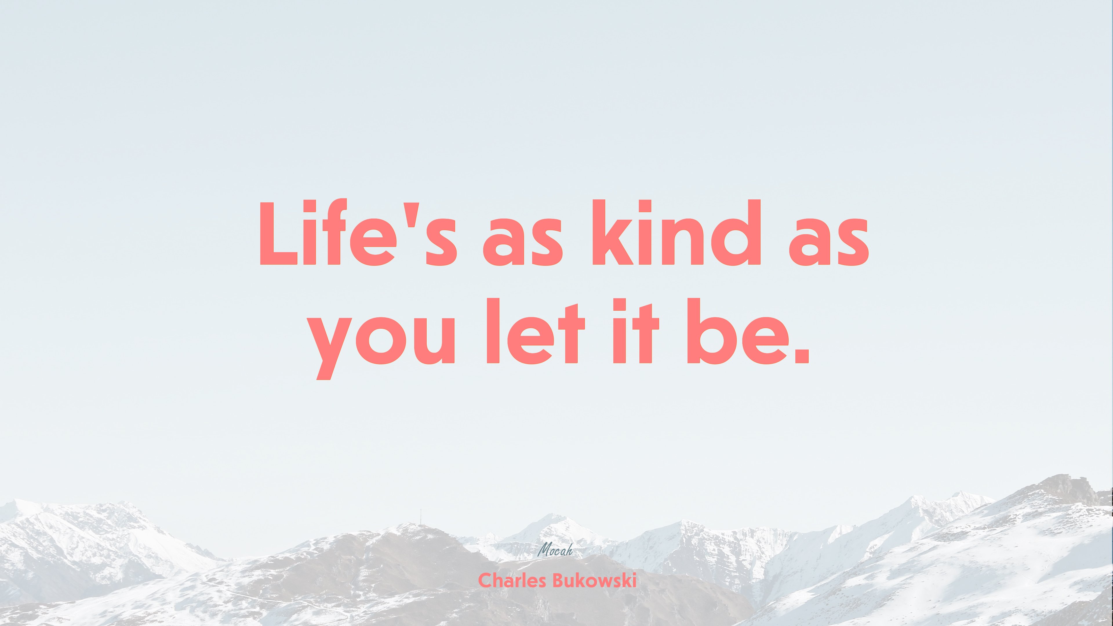 quote on life, Charles Bukowski quote HD Wallpaper