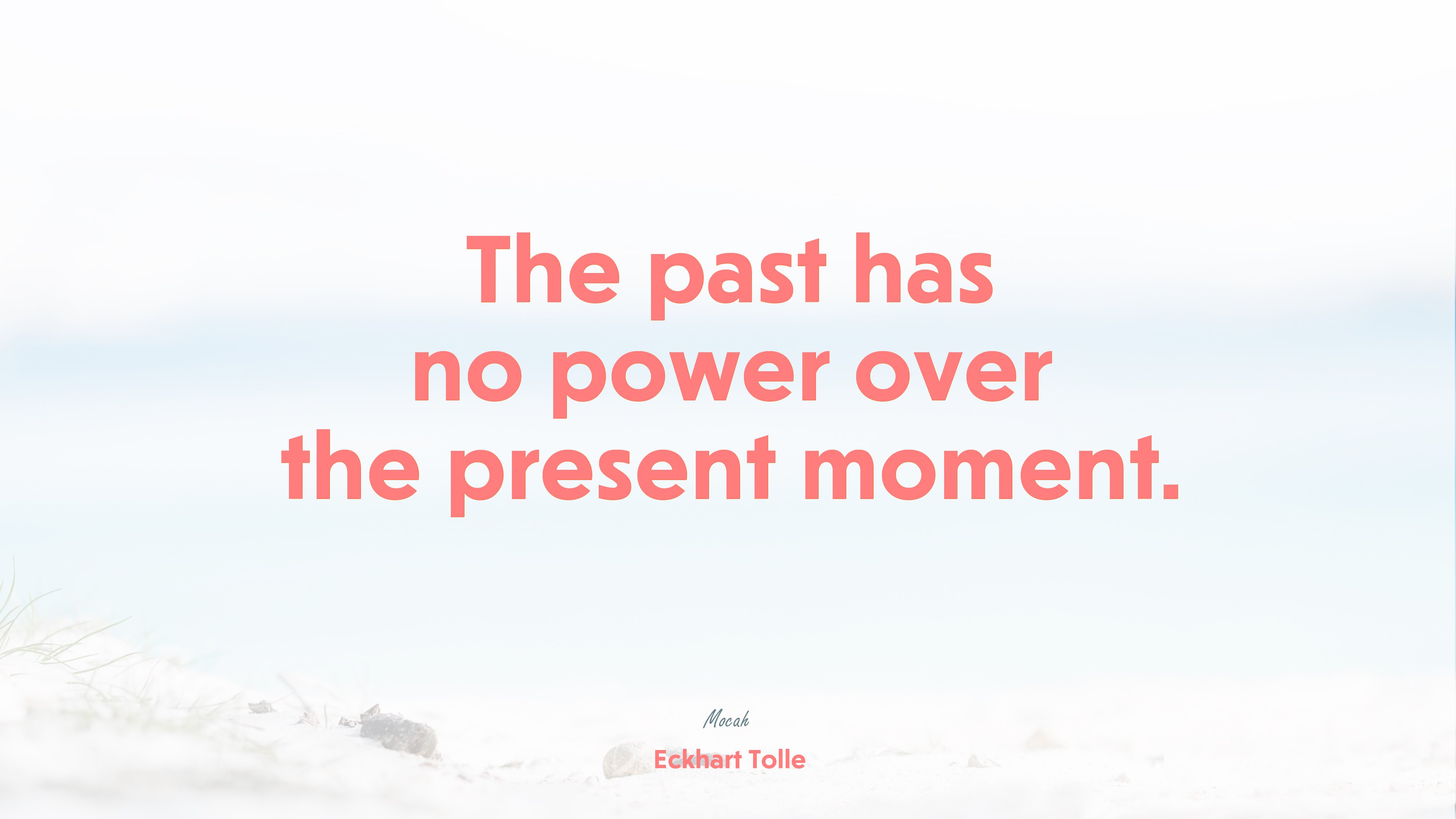 best quote about life, Eckhart Tolle quote HD Wallpaper