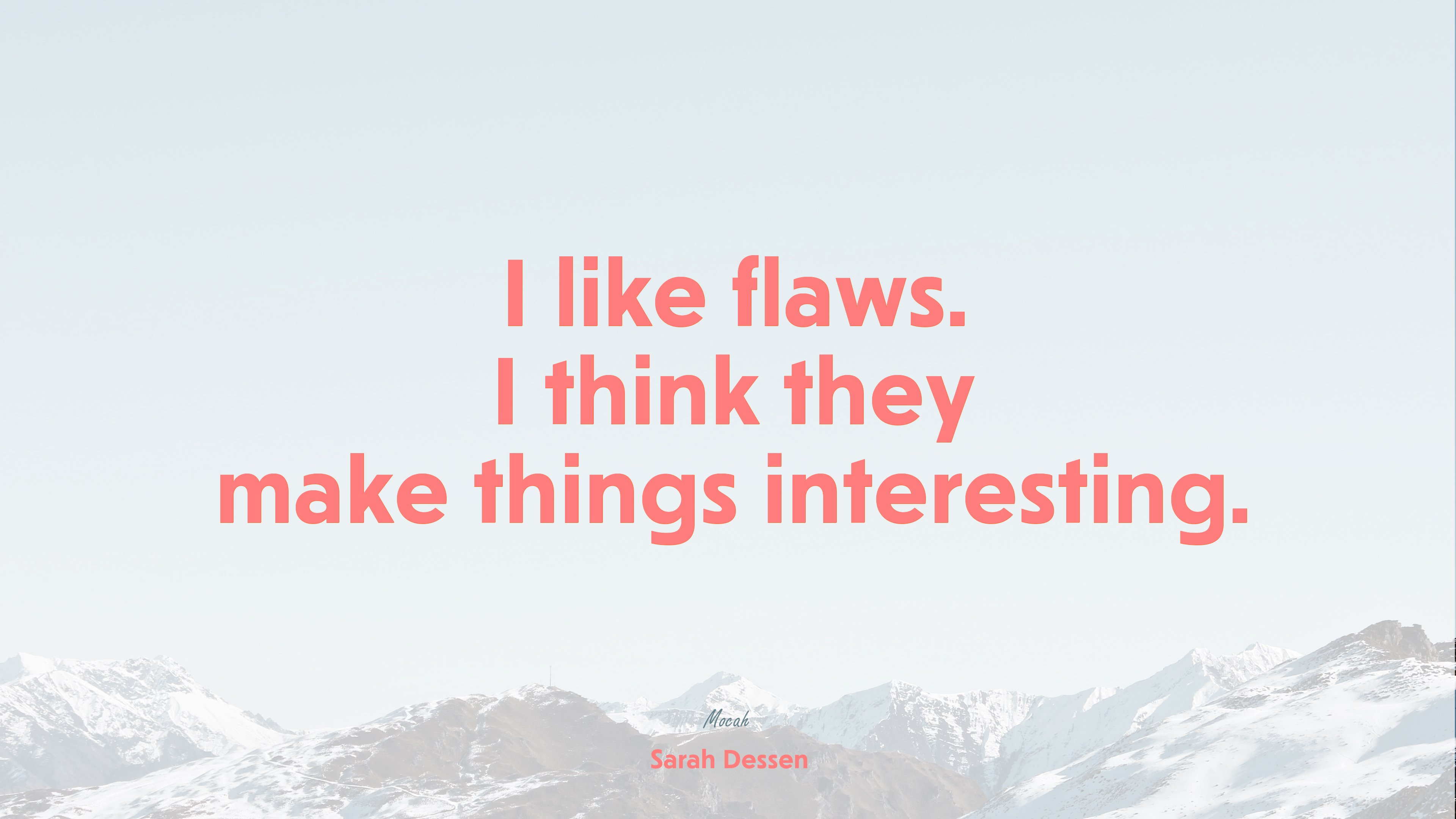 quote about life desktop, Sarah Dessen quote HD Wallpaper