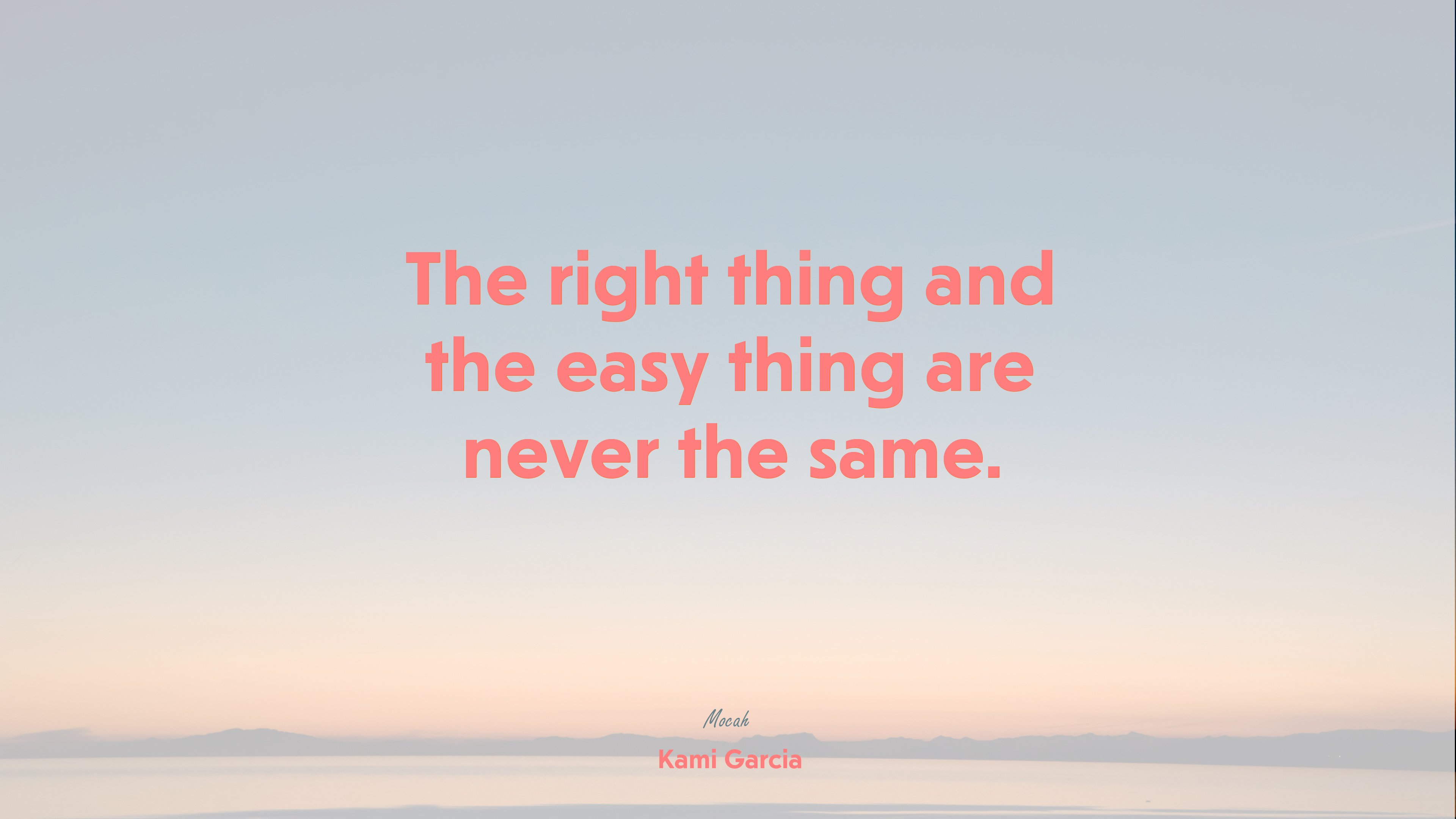  with quote about life, Kami Garcia quote HD Wallpaper