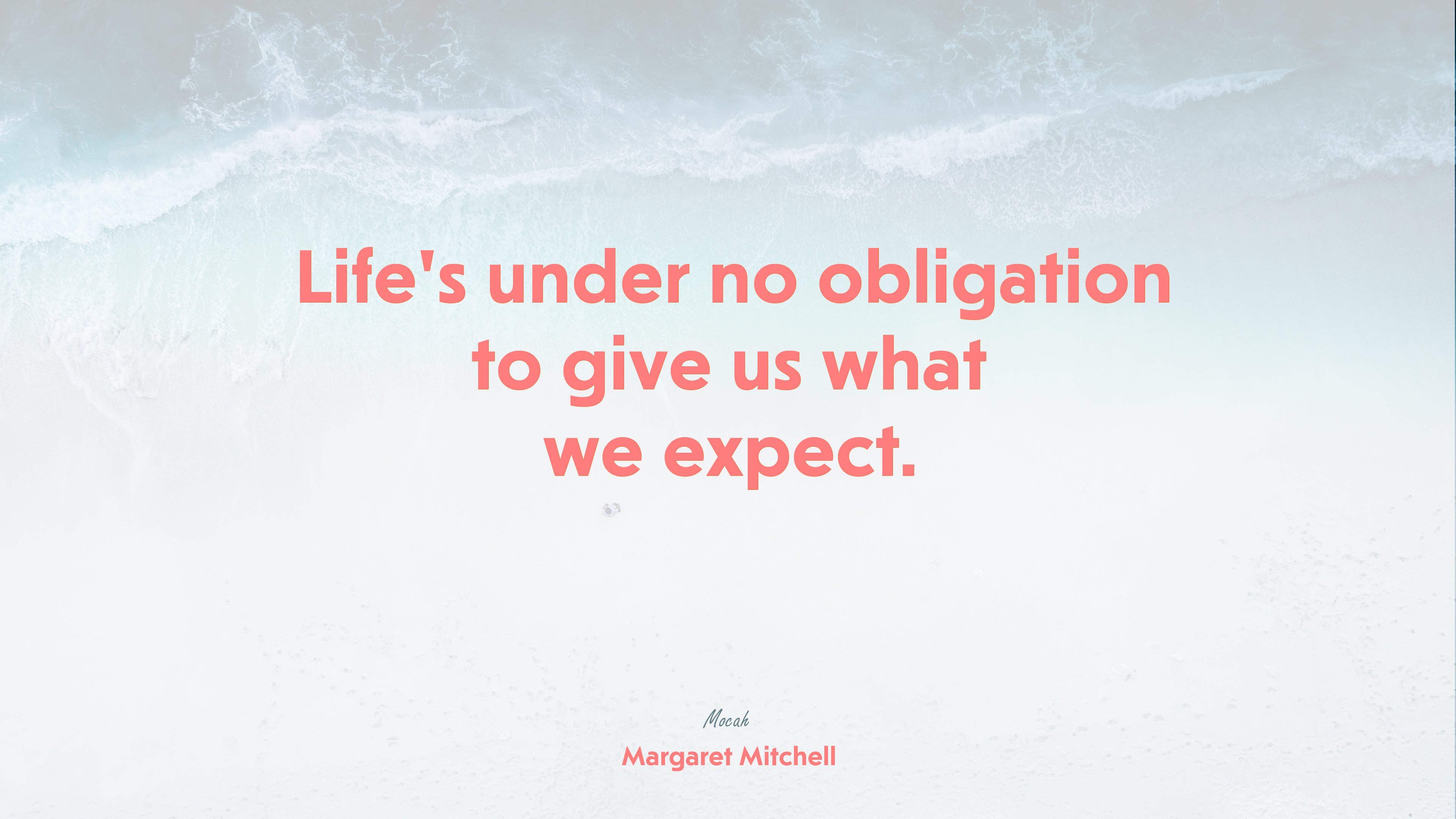  with best quote on life, Margaret Mitchell quote HD Wallpaper