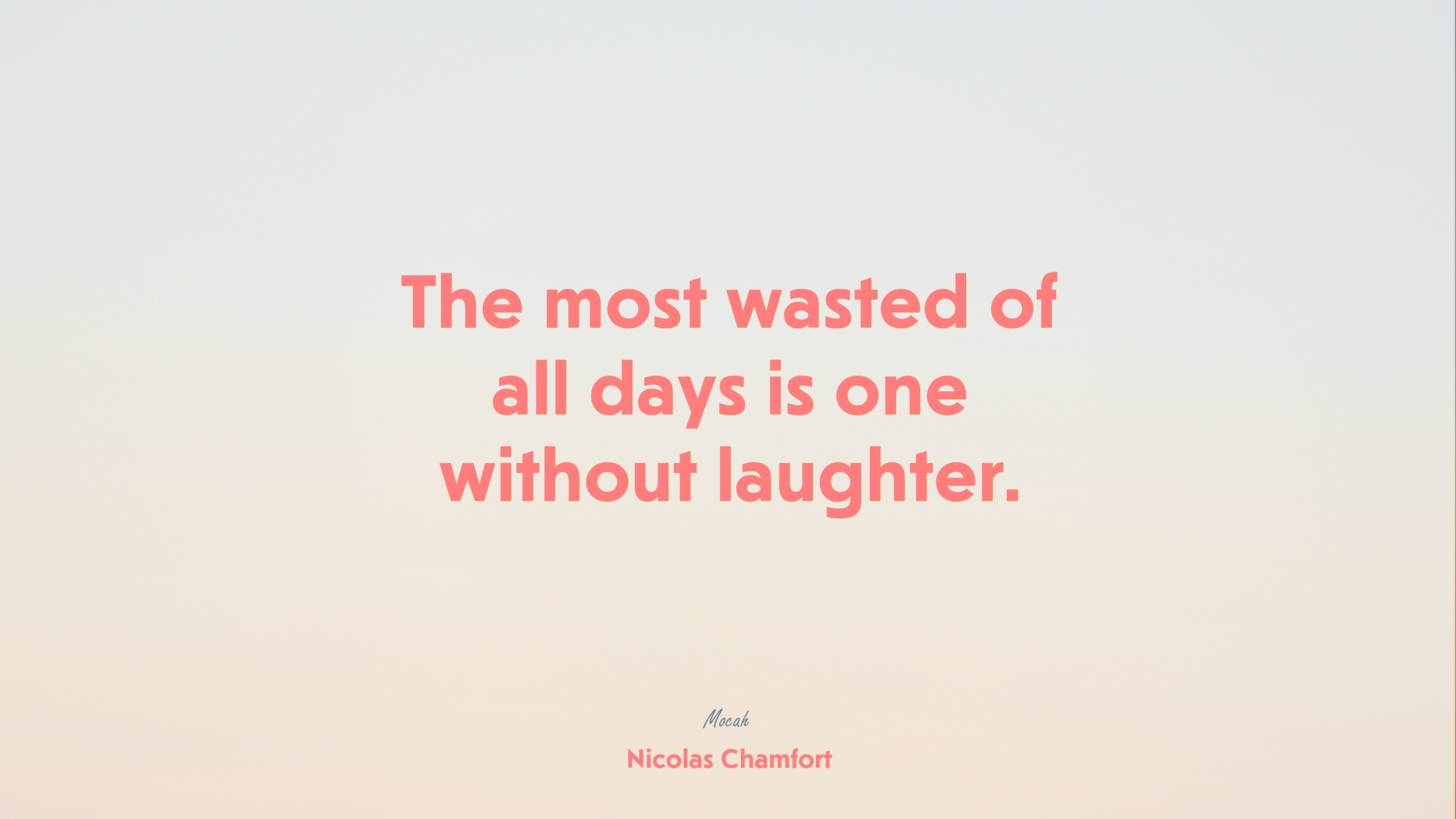  with quote on life, Nicolas Chamfort quote HD Wallpaper