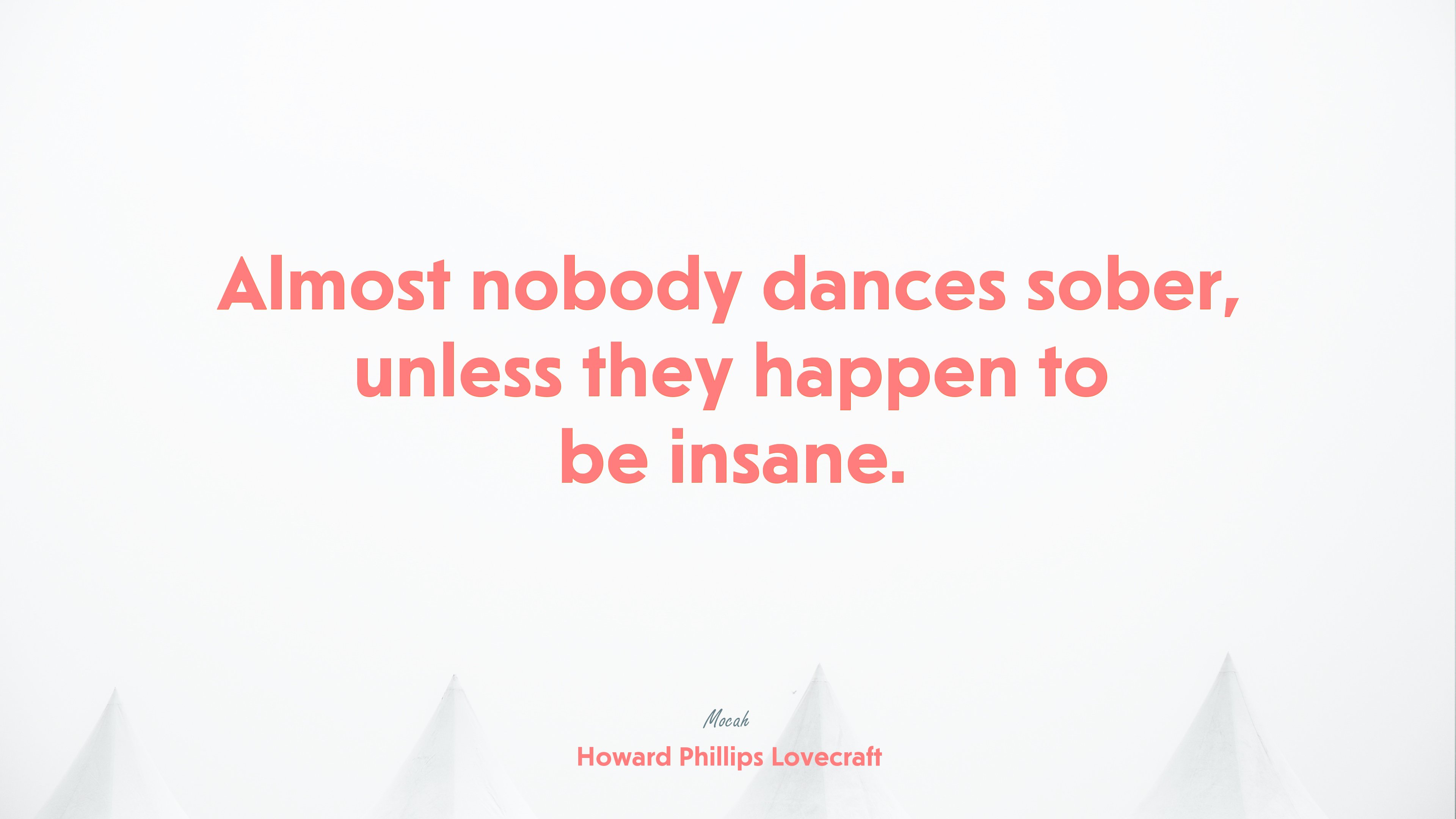 best quote about life, Howard Phillips Lovecraft quote HD Wallpaper