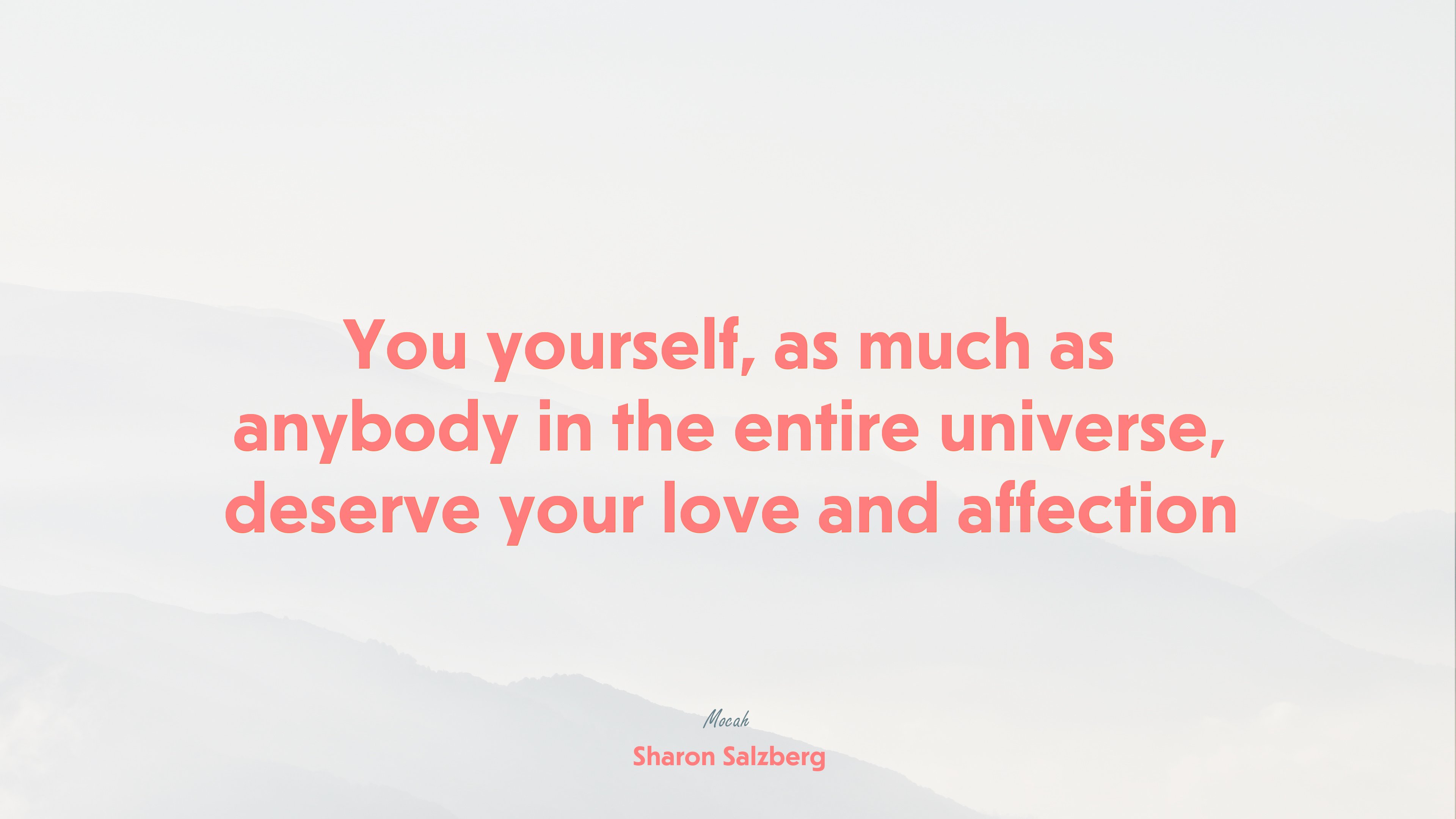  with quote on life, Sharon Salzberg quote HD Wallpaper