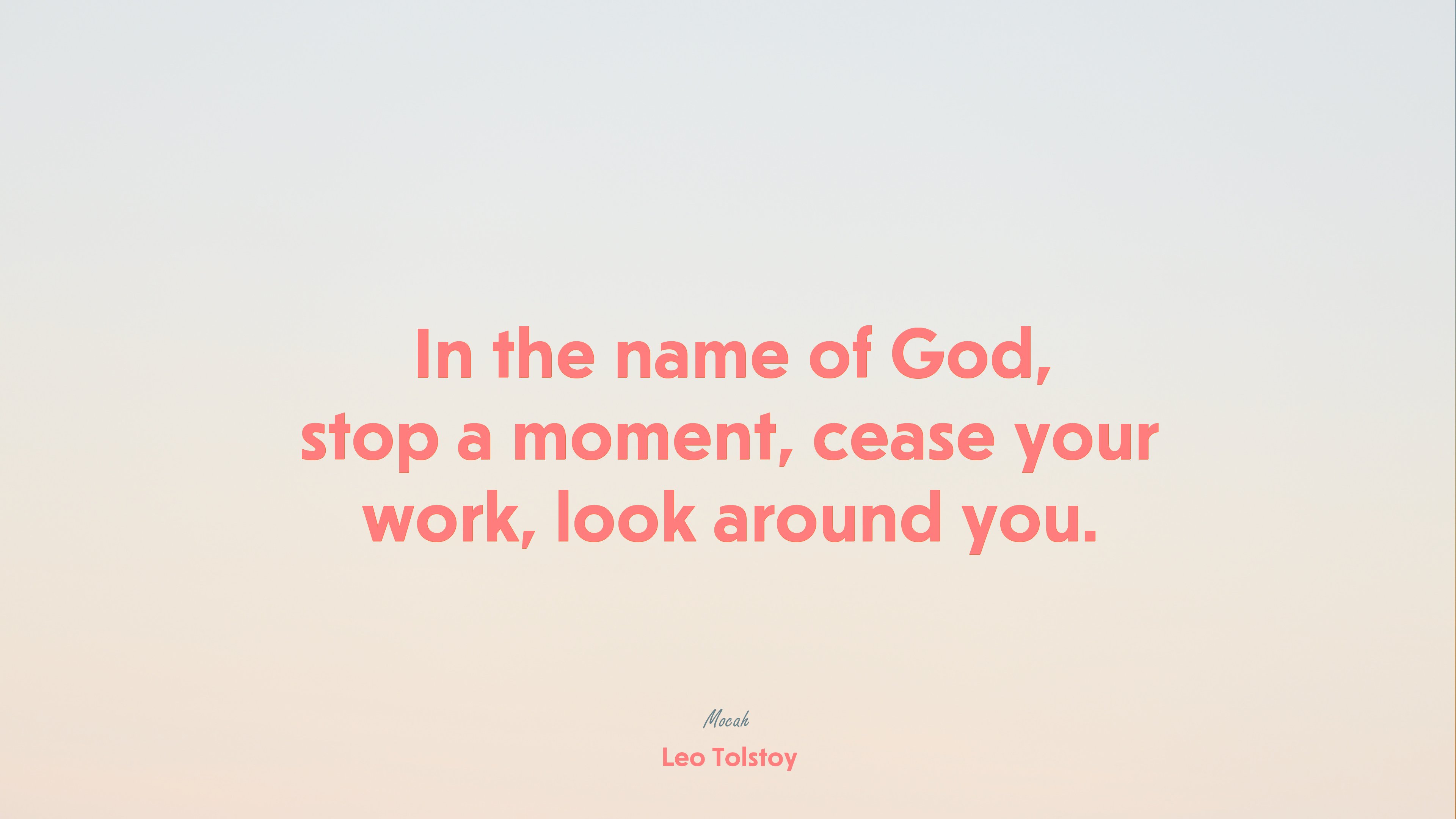 quote on life, Leo Tolstoy quote HD Wallpaper