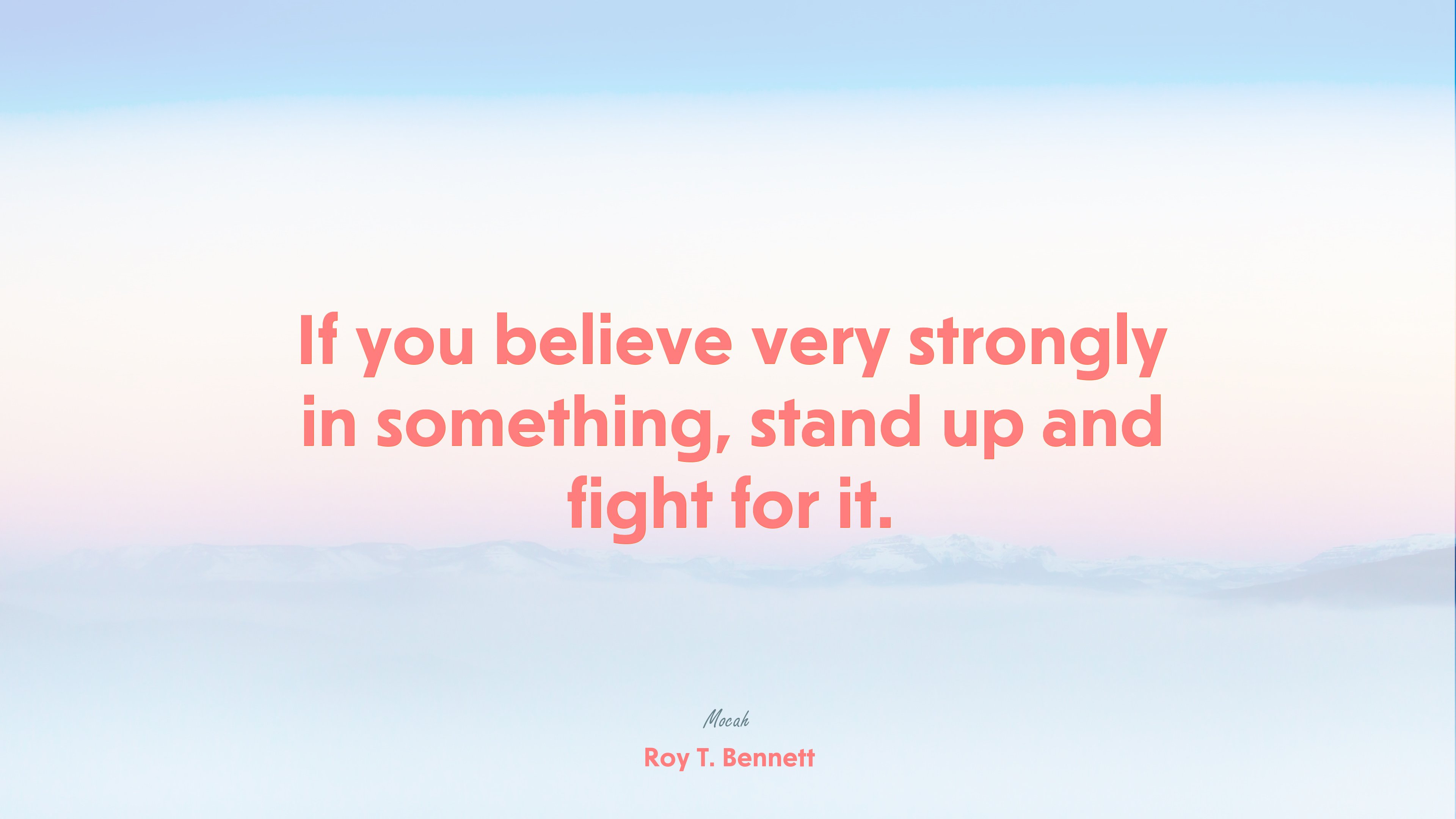 quote about life, Roy T. Bennett quote HD Wallpaper