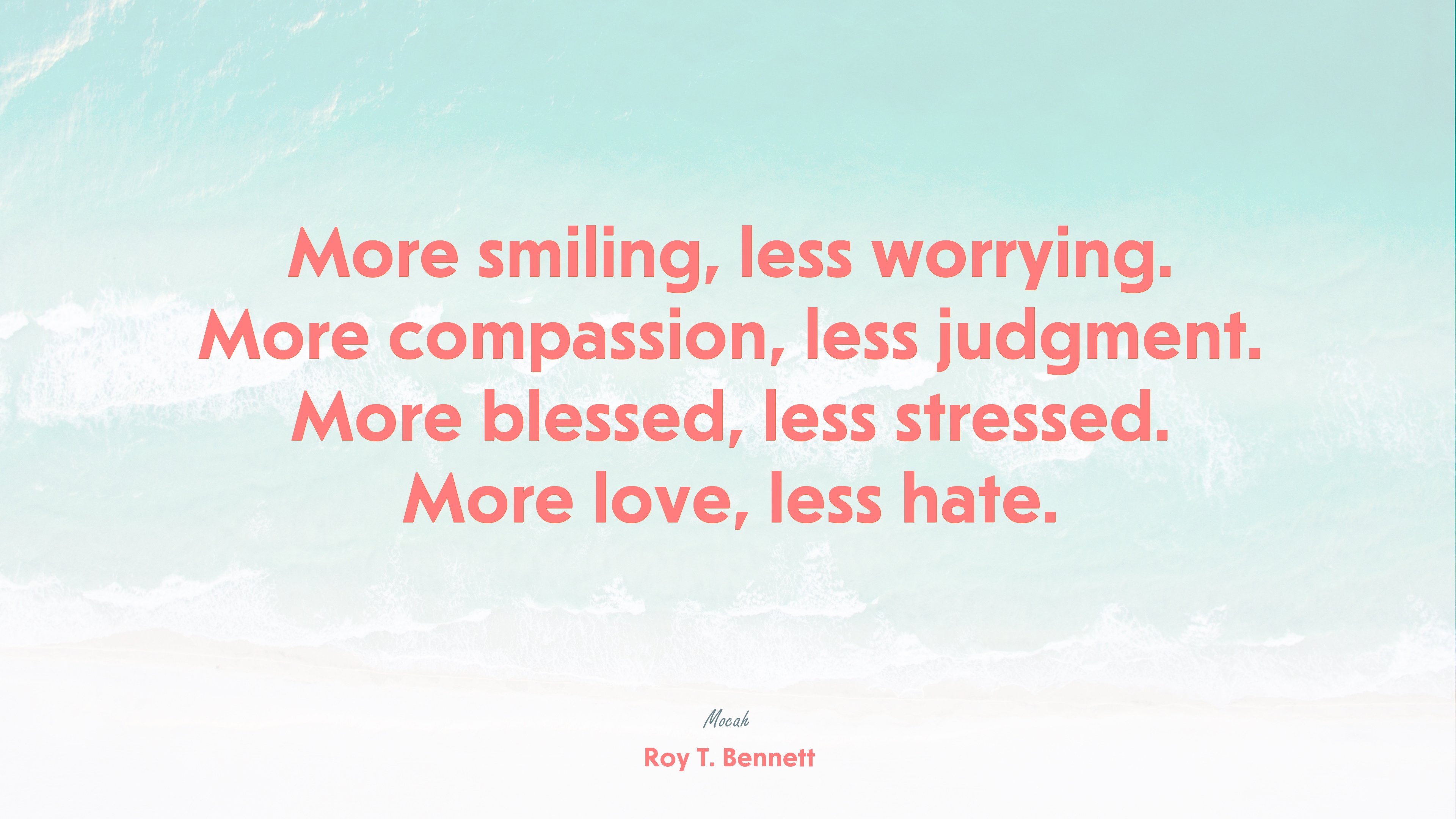 beautiful life quote, Roy T. Bennett quote HD Wallpaper
