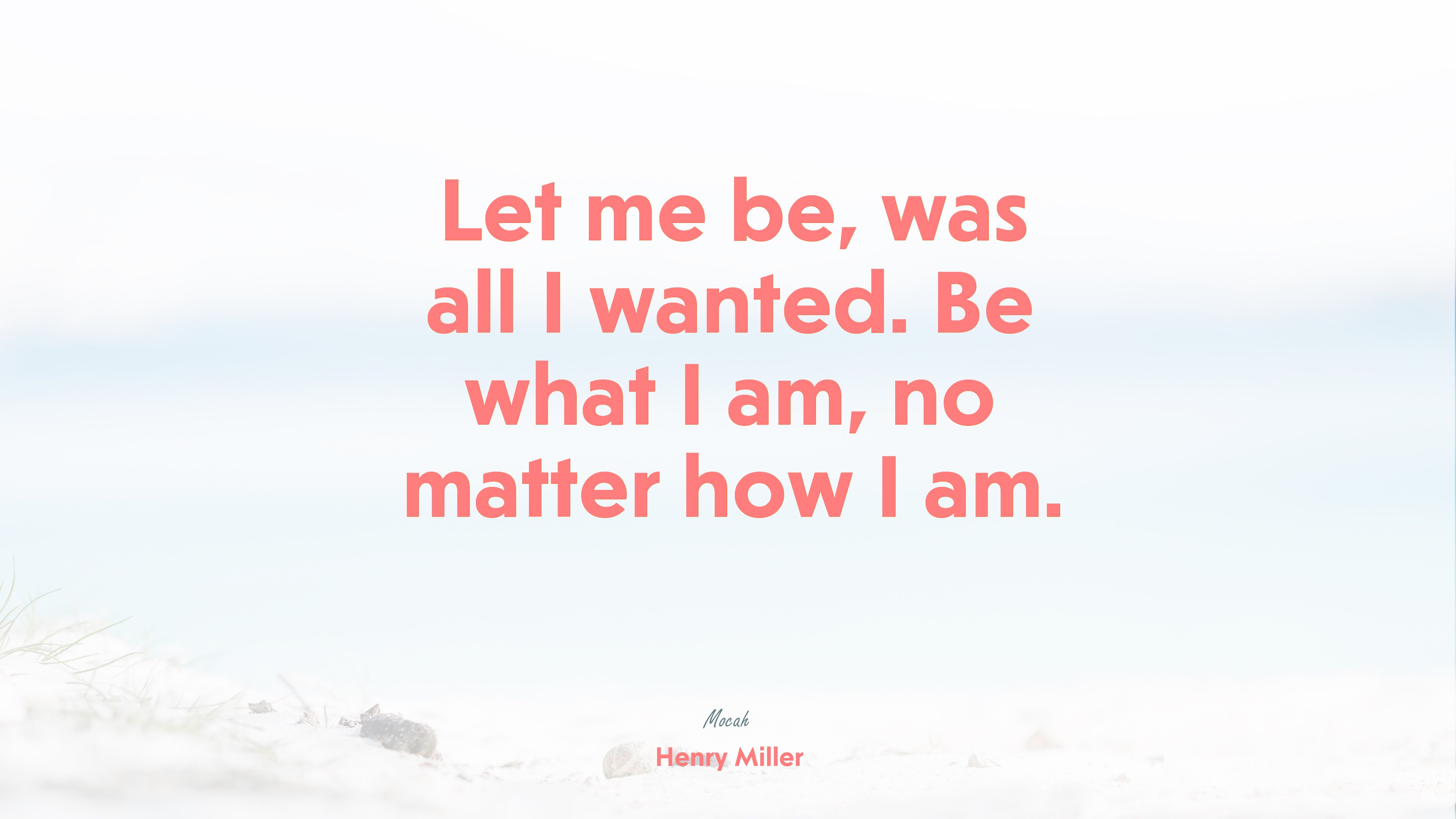 download with quote on life, Henry Miller quote HD Wallpaper