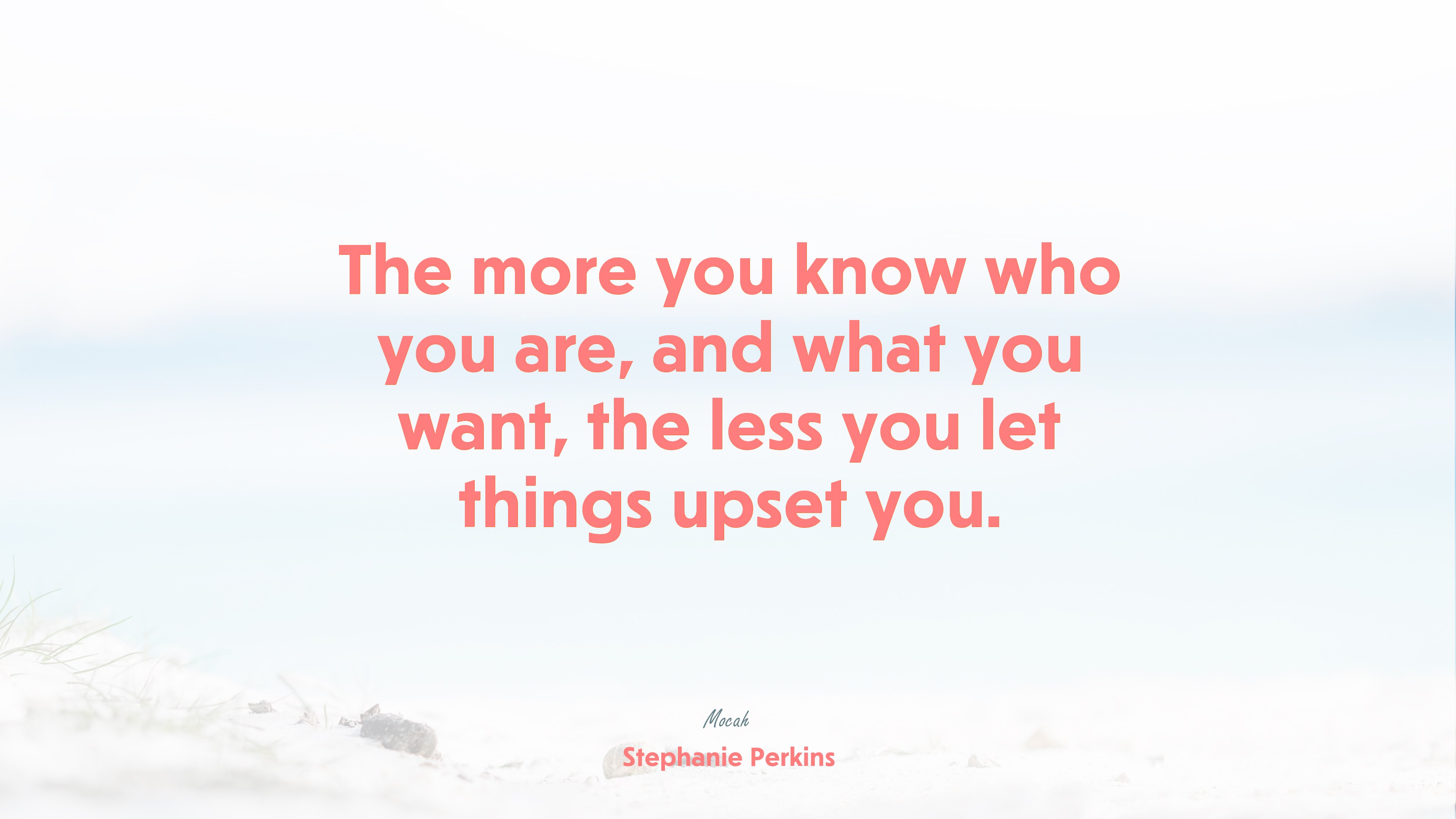 quote about life, Stephanie Perkins quote HD Wallpaper