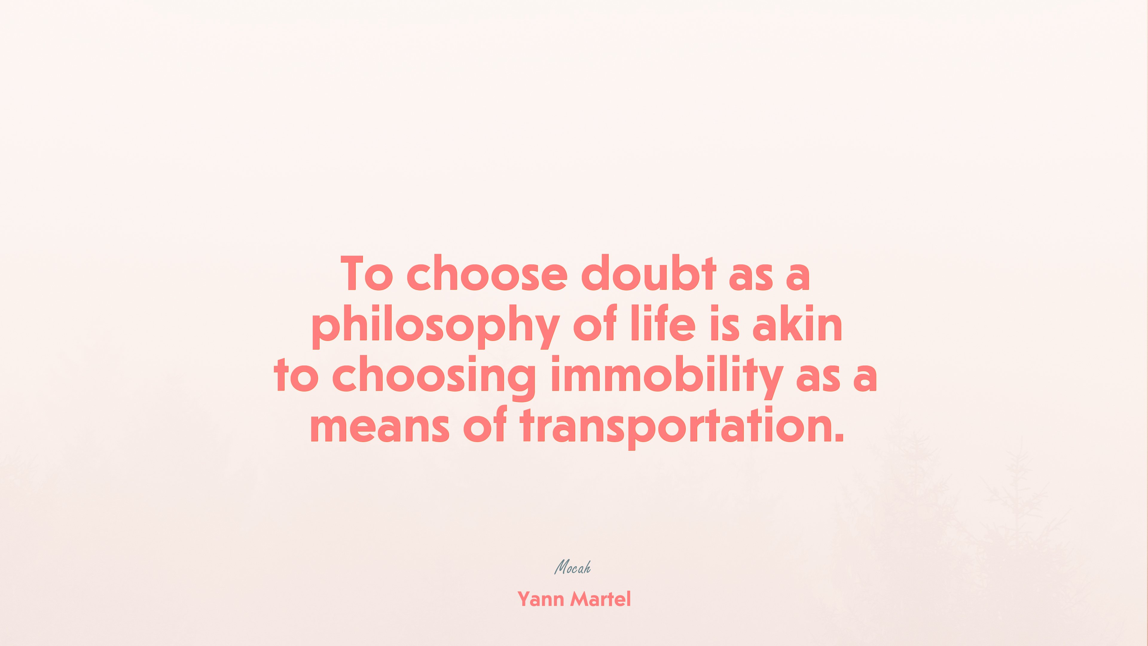 free on life quote, Yann Martel quote HD Wallpaper